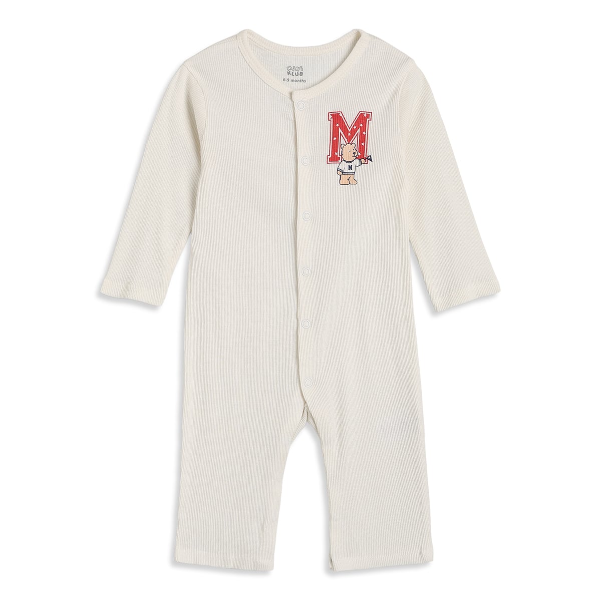 Baby Boys Cream And Black Cotton Graphic Print Rompers Pack Of 2 Regular Fit Casual Wear
