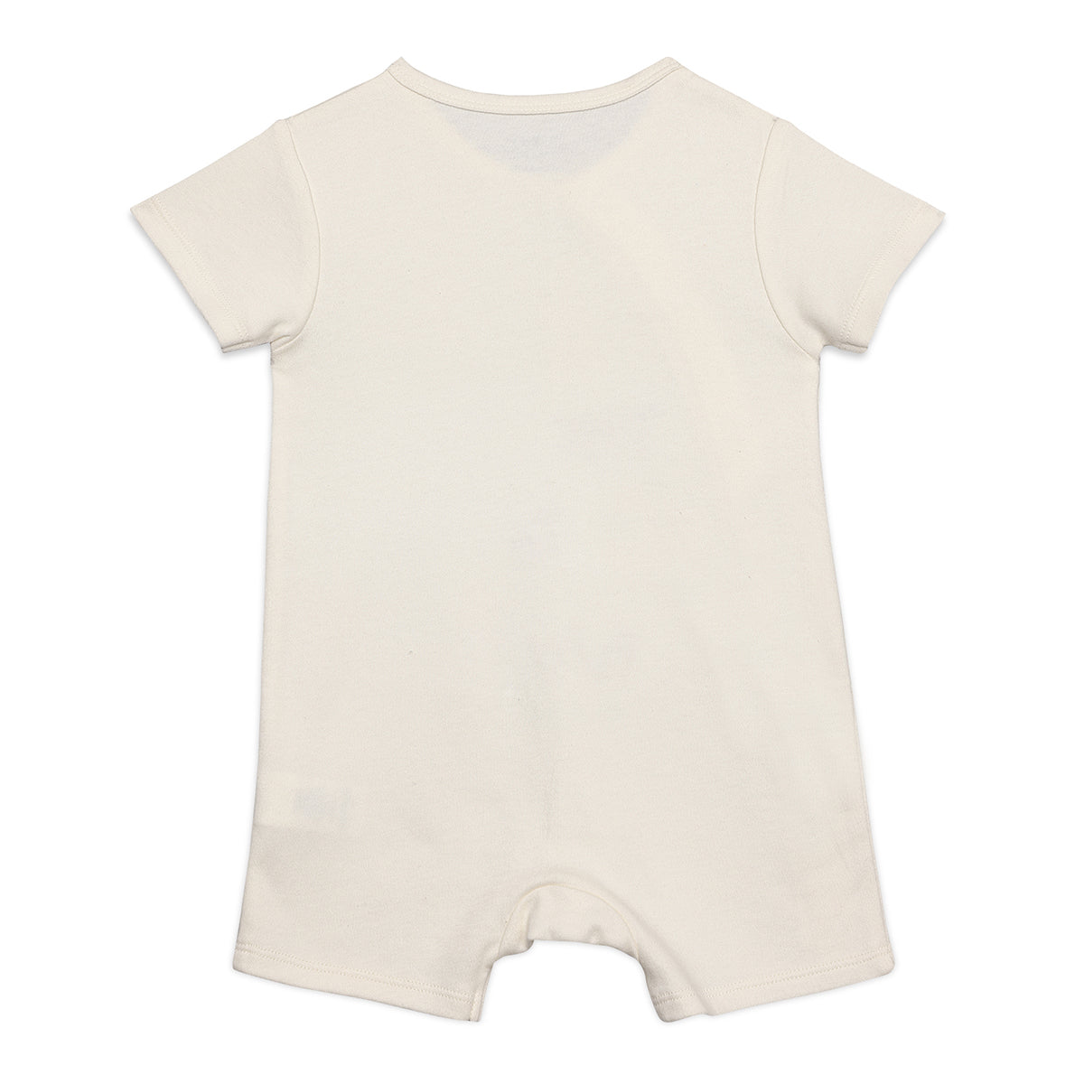 Baby Boys Animal Printed Romper, Off White