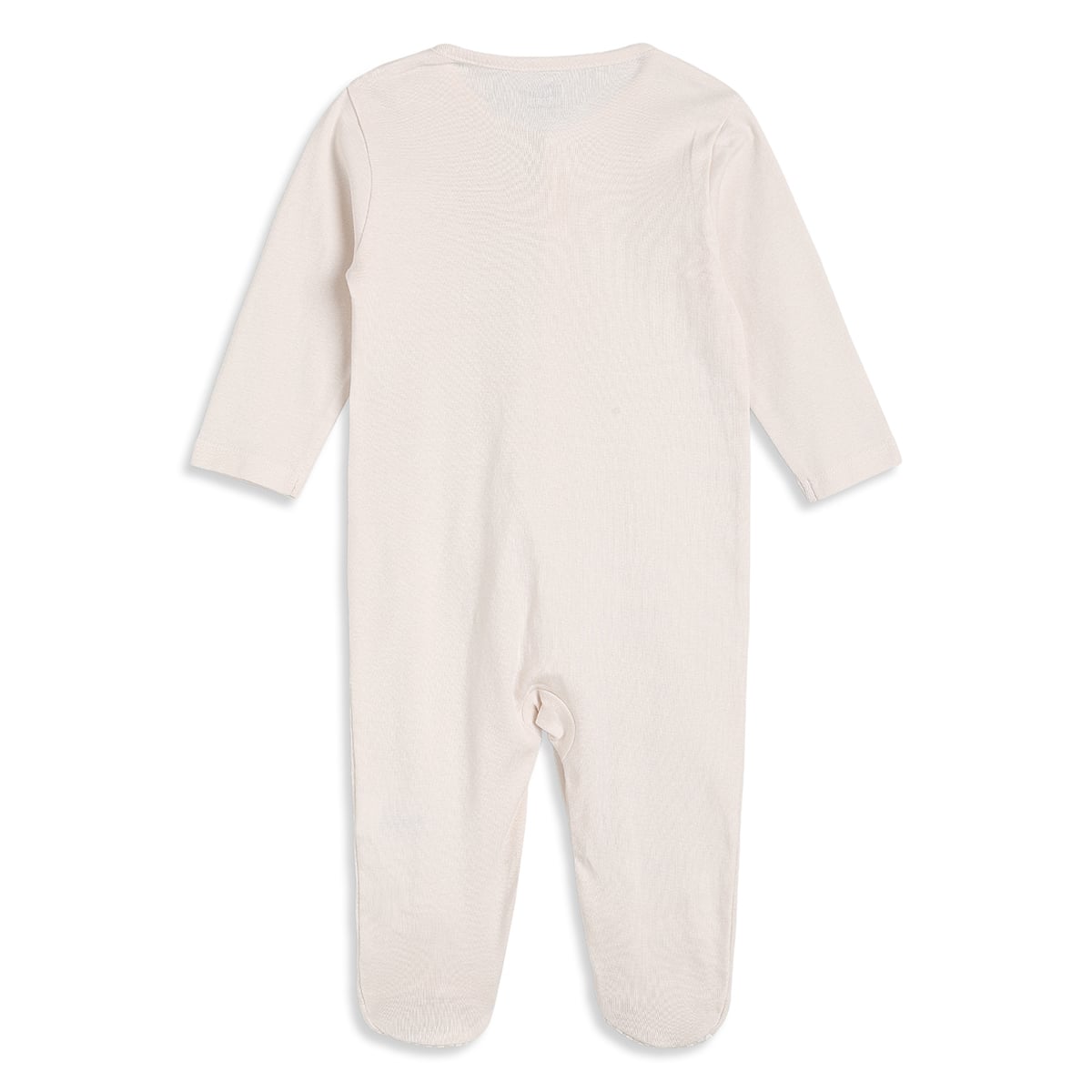 Baby Boys Blue And Cream Cotton Farm Print Footed Sleepsuits Pack Of 2 Regular Fit Casual Wear