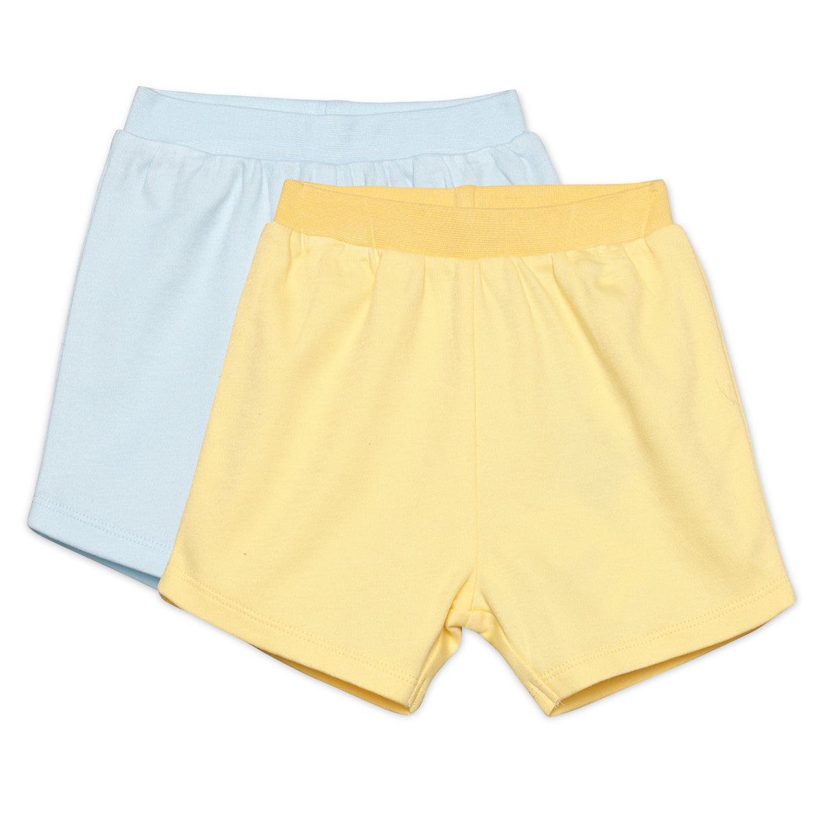 Baby Boys Solid Shorts  Pack of 2, Multicolor