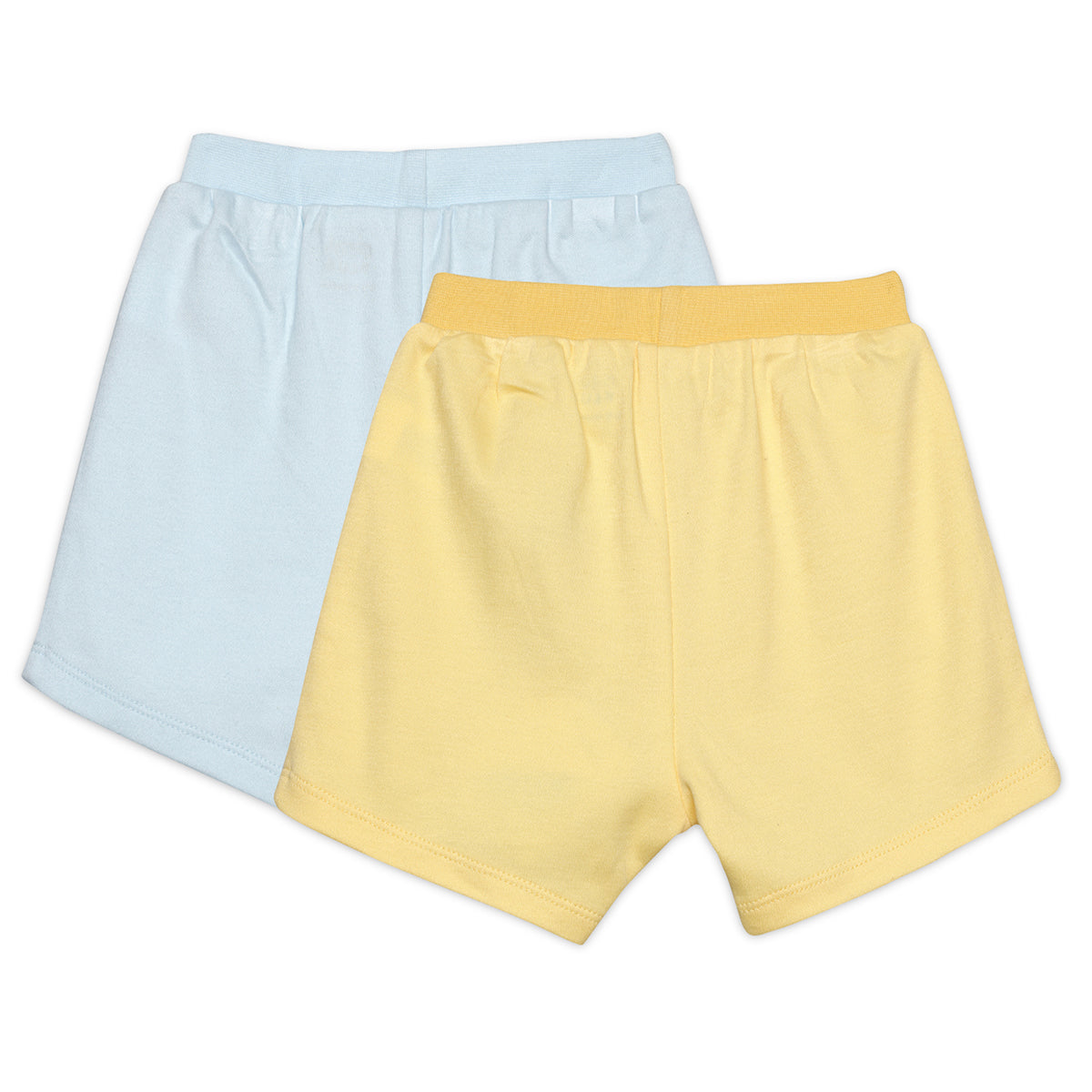 Baby Boys Solid Shorts  Pack of 2, Multicolor