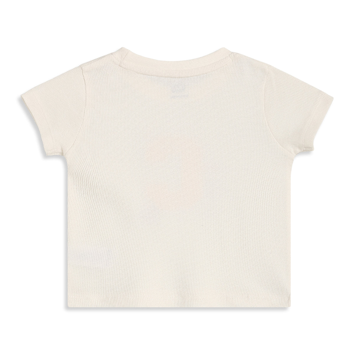 Baby Boys Black and Off White Cotton Printed T-Shirts Pack of 2 Regular Fit Casual Wear