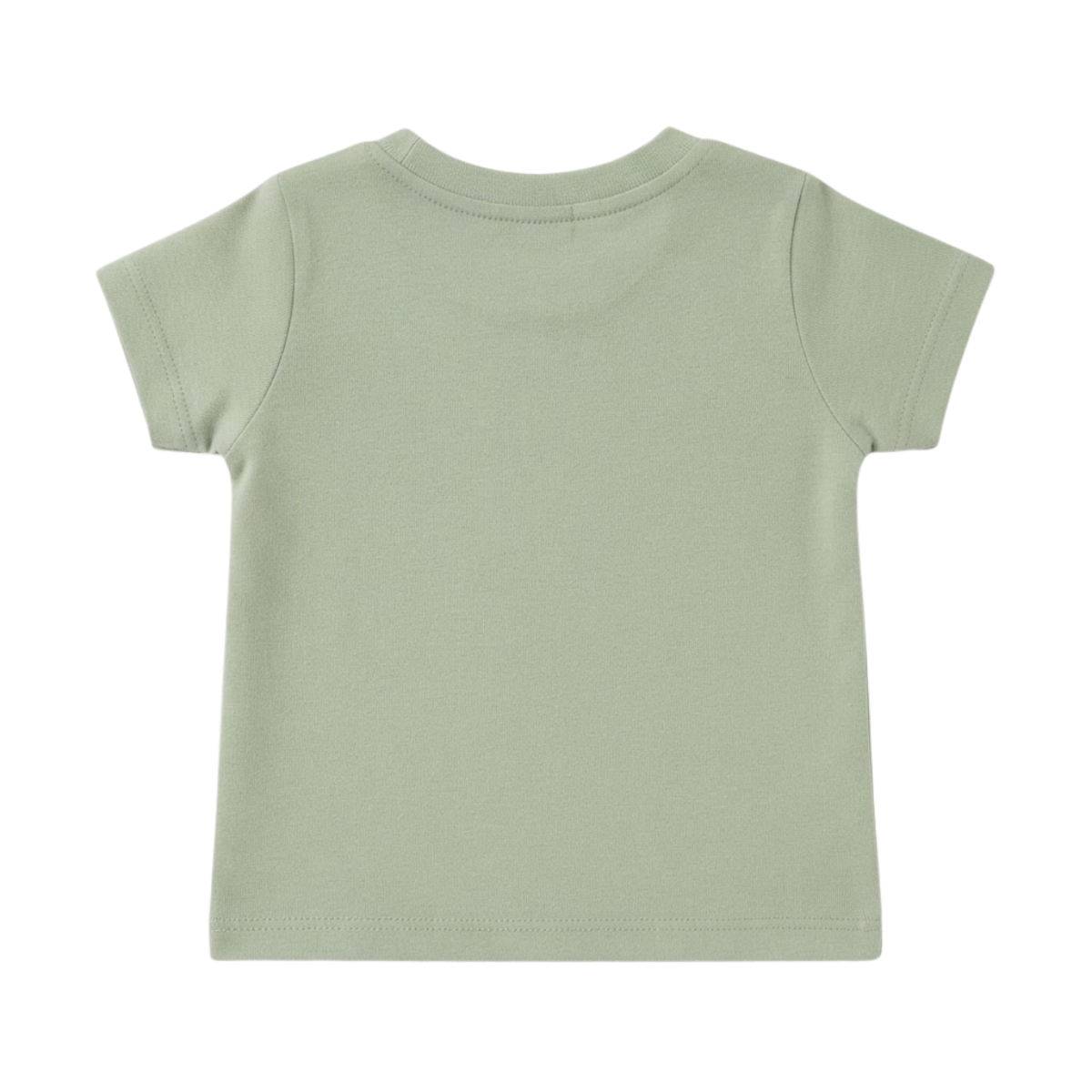 Baby Boys Mint Green Cotton Farm Graphic T-Shirt Regular Fit Casual Wear