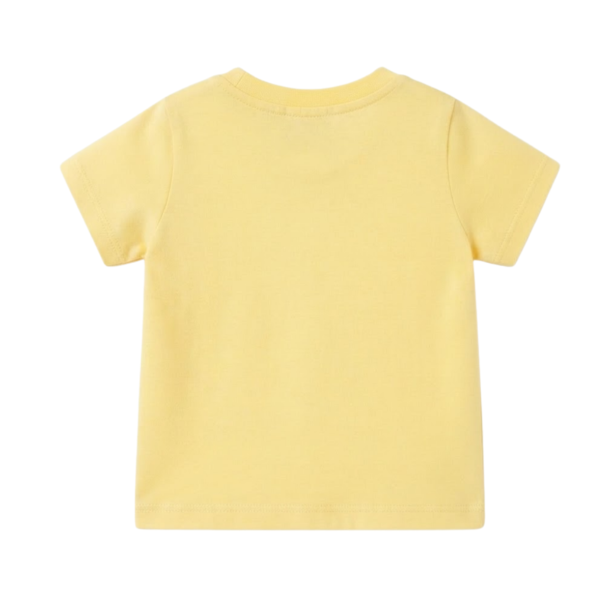 Baby Boys Yellow Cotton Turtle Graphic T-Shirt Regular Fit Casual Wear