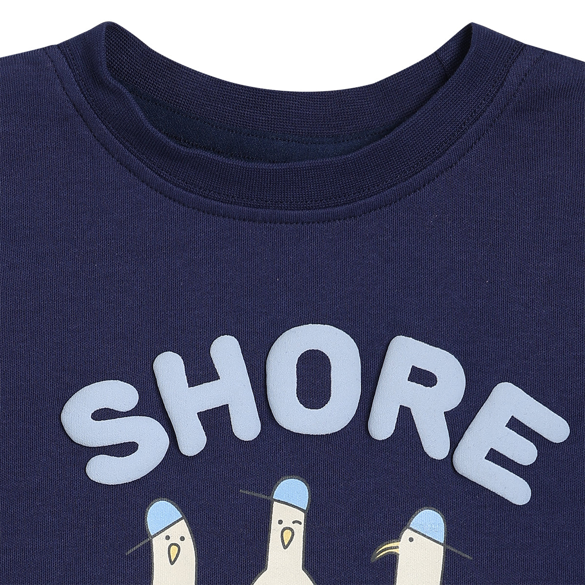 Baby Boys Graphic Print T-Shirts Pack of 2, Navy Blue and Off-White