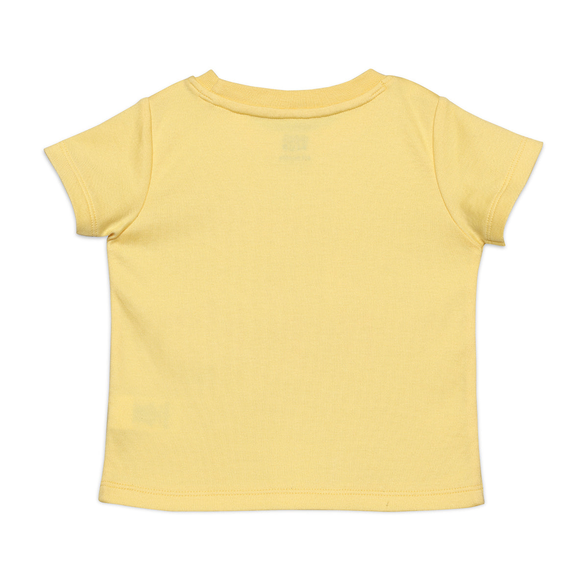 Baby Boys Text and Farm Theme Printed T-Shirts  Pack of 2, Orange and Yellow