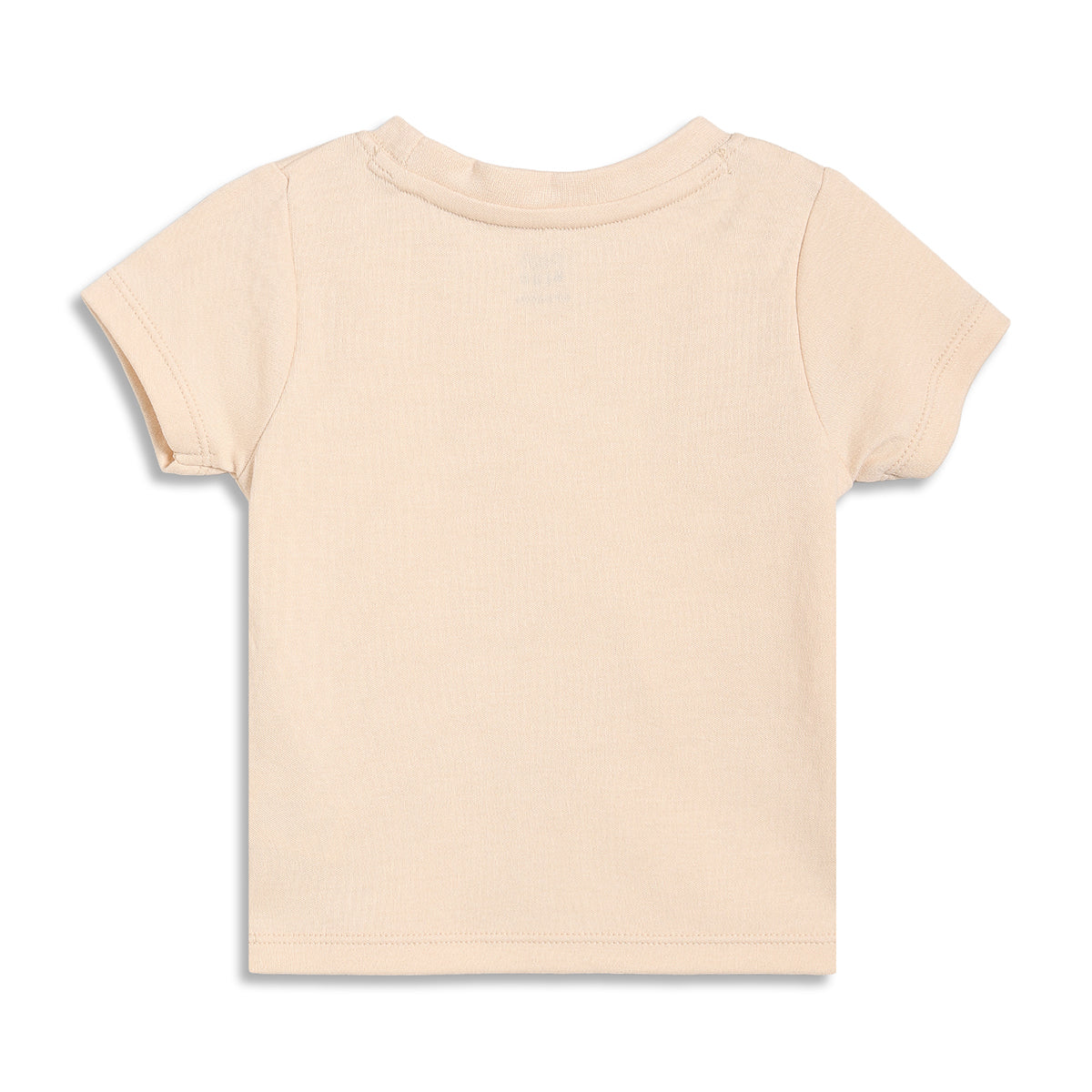 Baby Boys Bunny Print T-Shirts Pack of 2, Peach and Light Green