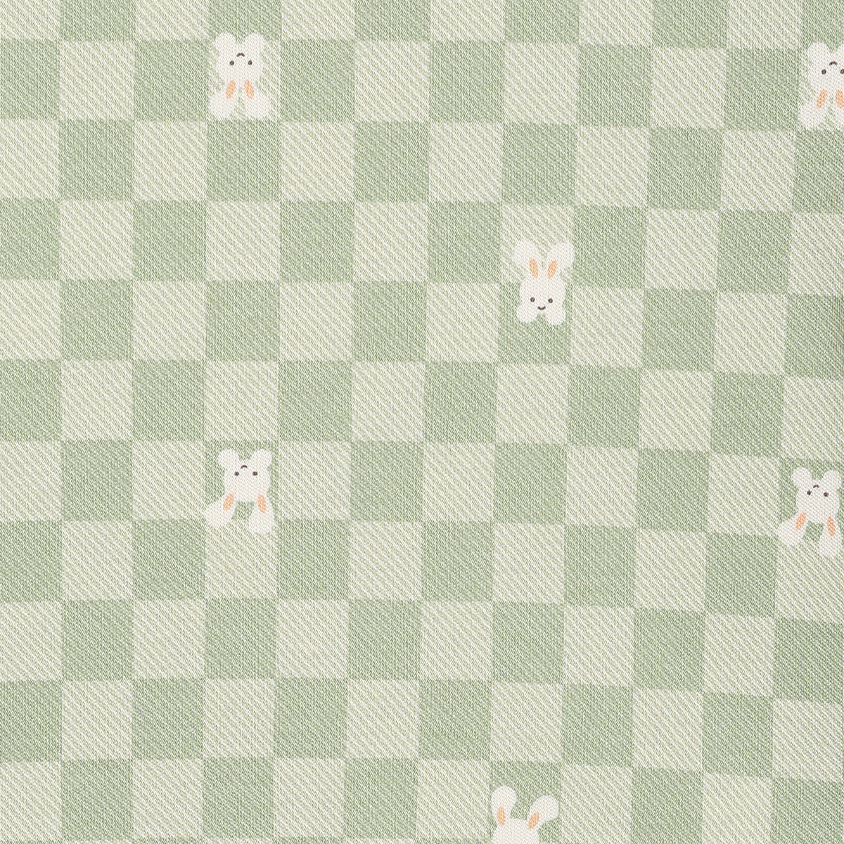 Baby Boys Bunny Print T-Shirts Pack of 2, Peach and Light Green