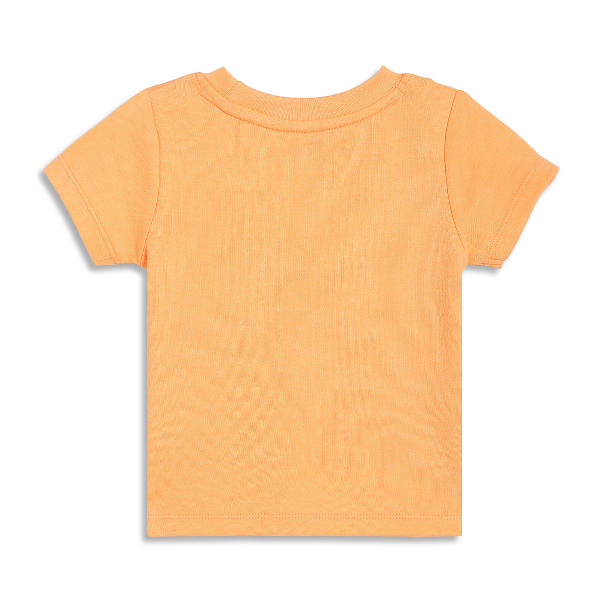 Baby Veggie Print T-Shirts Pack of 2, Peach and Cream