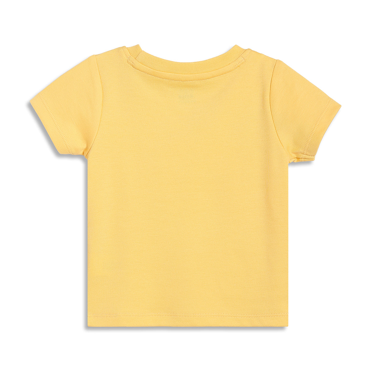 Baby Boys Mini League Print T-Shirts Pack of 2, Yellow and Navy Blue