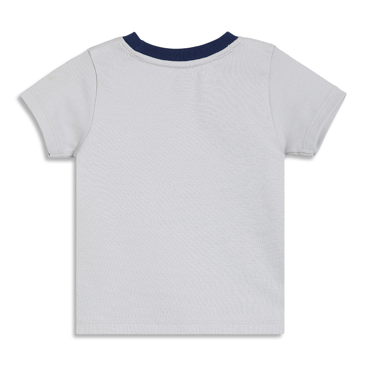 Baby Boys Printed T-Shirts Pack of 2, Red and Light Grey