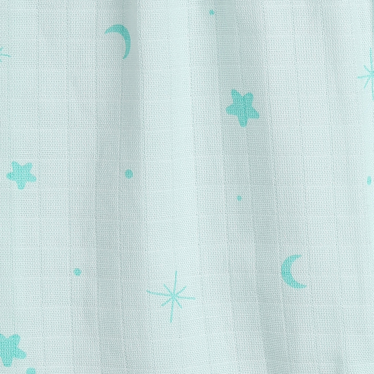 Baby Boys Pack of 2 Printed Muslin Jogger Pants Regular Fit Casual Bottomwear - Mint Green & Beige