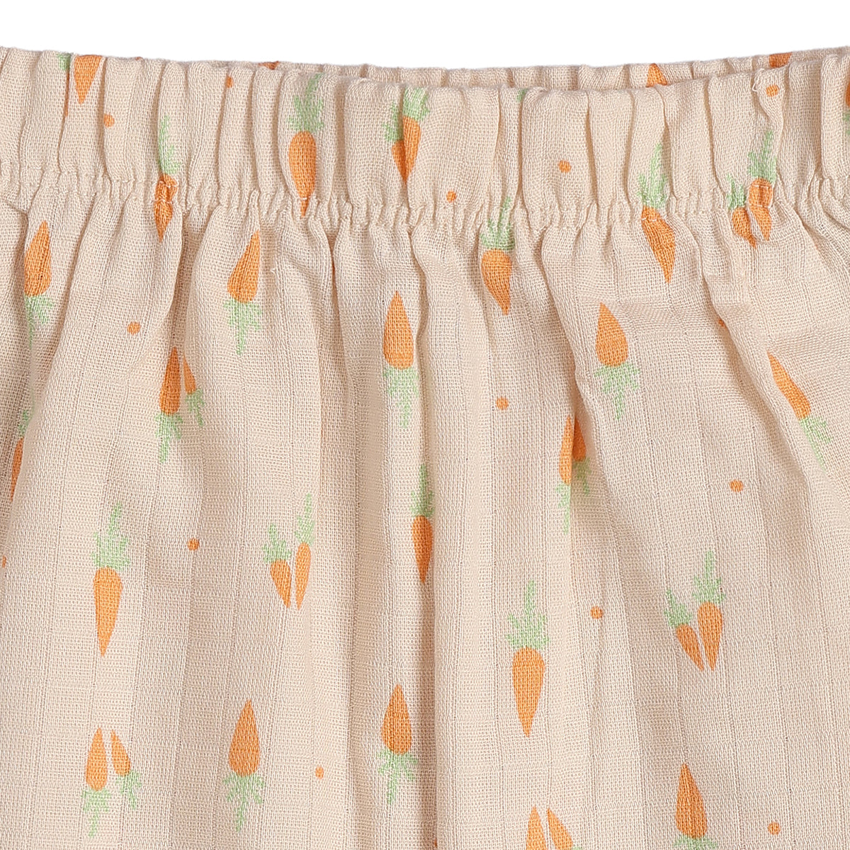 Baby Boys Pack of 2 Printed Muslin Jogger Pants Regular Fit Casual Bottomwear - Mint Green & Beige