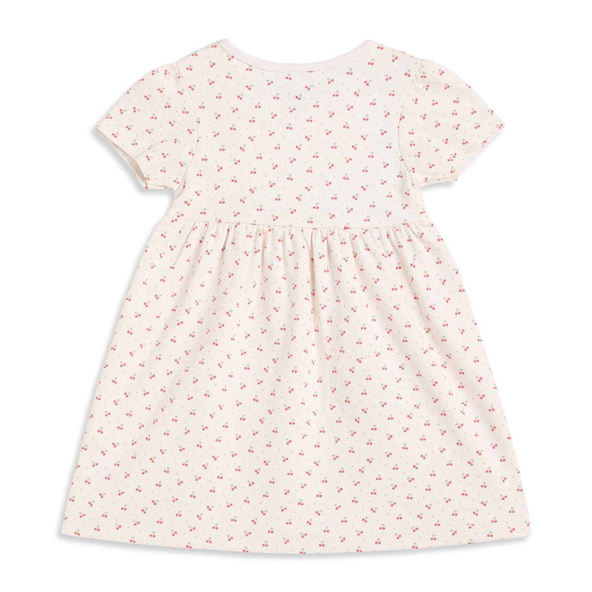 Baby Girls Yellow And Cream Cotton Printed Dresses Pack Of 2 Regular Fit Casual Wear