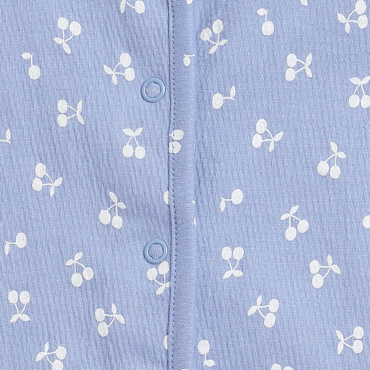 Baby Girls Pink & Blue Printed Cotton Front Open Vest Pack of 2 Regular Fit Casual Baby Vests