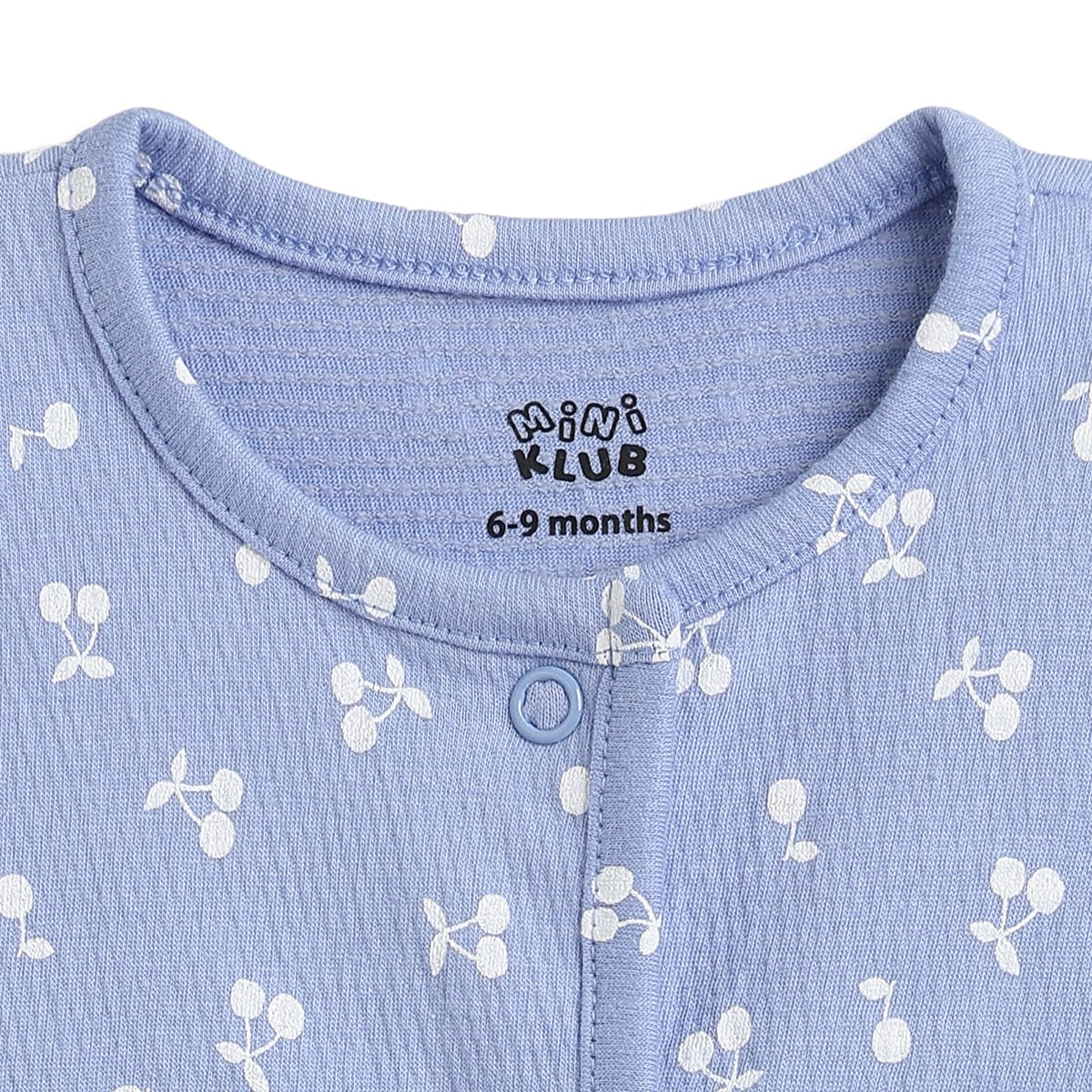 Baby Girls Pink & Blue Printed Cotton Front Open Vest Pack of 2 Regular Fit Casual Baby Vests