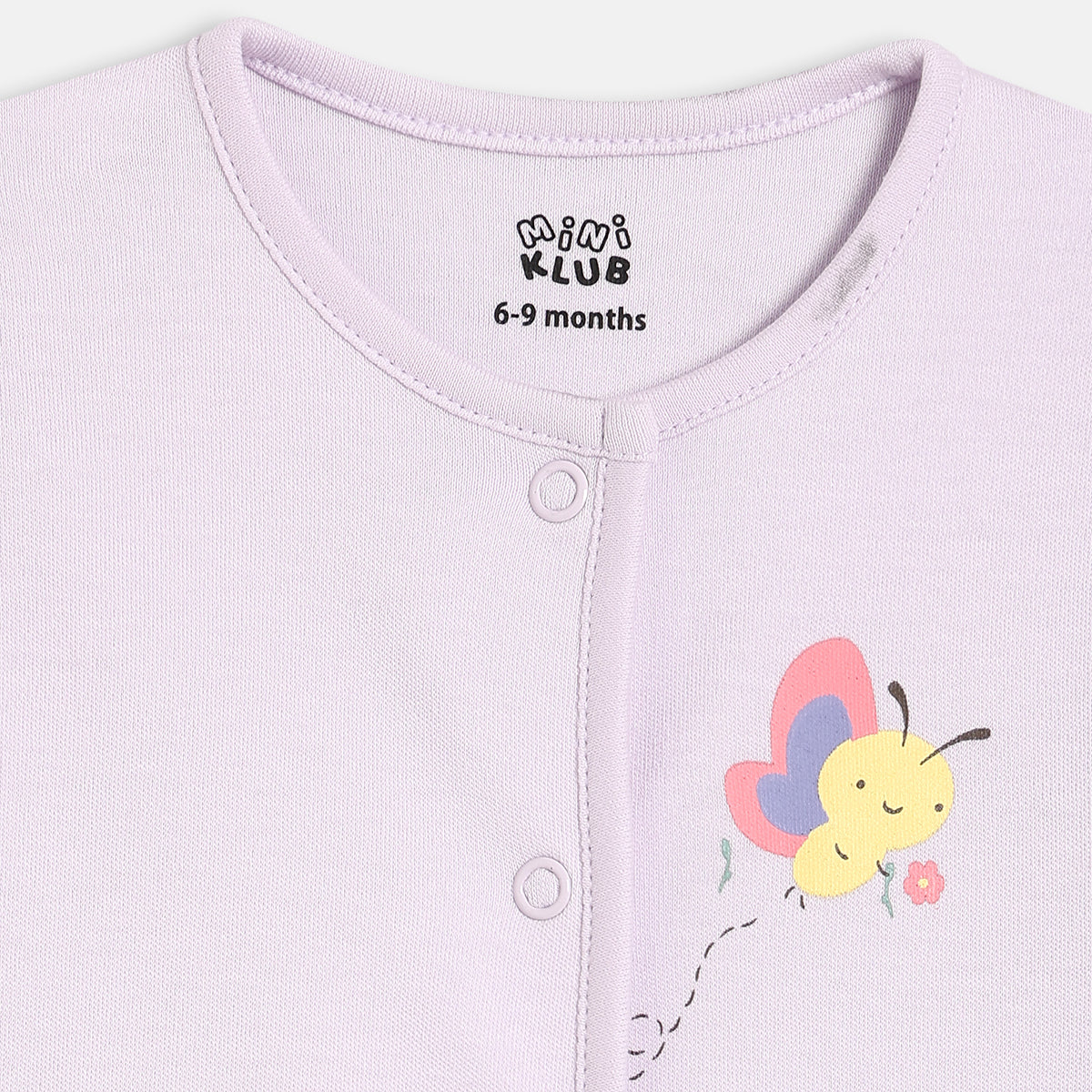 Baby Girls Floral Printed Front Open Vest Pack of 2, Yellow & Lavender