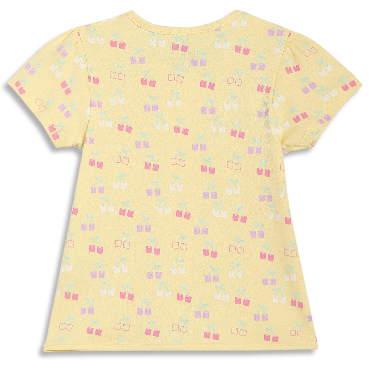 Baby Girls Front Open Vest Pack of 2, Yellow & Pink