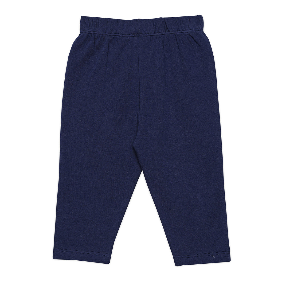 Baby Girls Solid And Sea Life Printed Knit Bottoms Pack Of 2, Multicolor