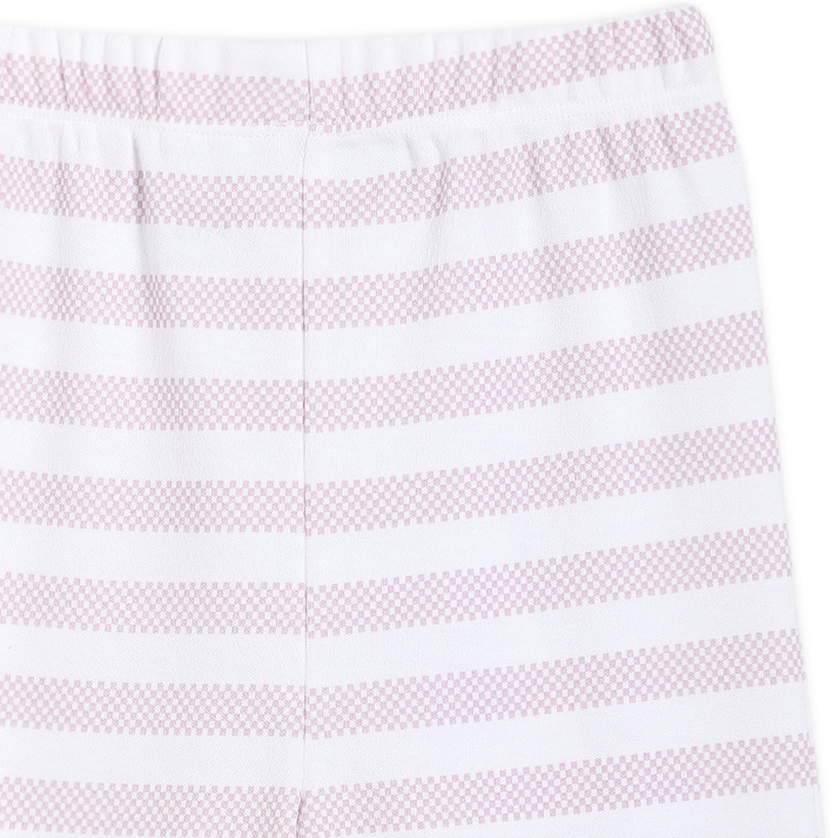 Baby Girls Solid and Striped Leggings Pack of 2, Pink & White