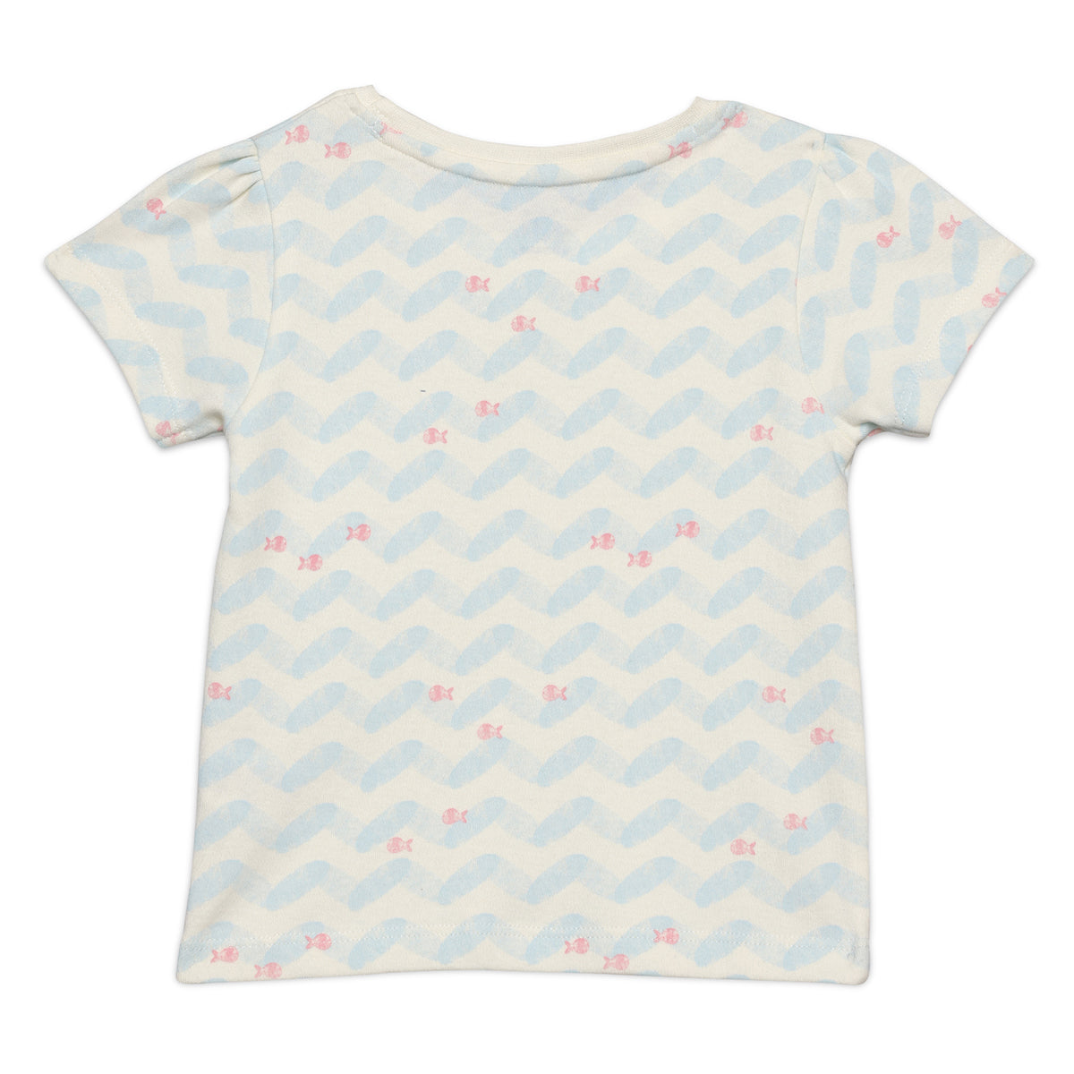 Baby Girls Sea Life Printed T-Shirts Pack Of 2, Multicolor