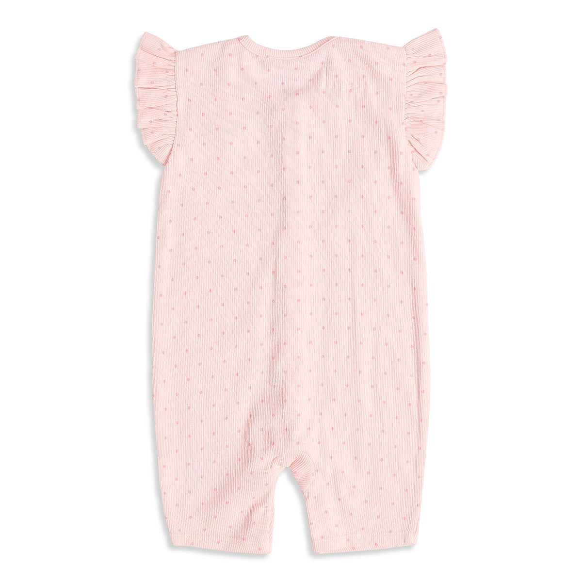 New Born And Baby Girls Romper Pack Of Two - Multi