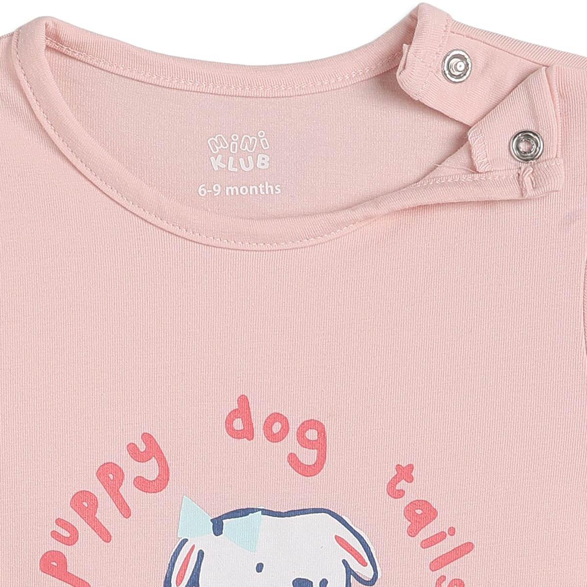 Baby Girls Pink And Coral Cotton Printed Rompers Pack Of 2 Regular Fit Casual Wear