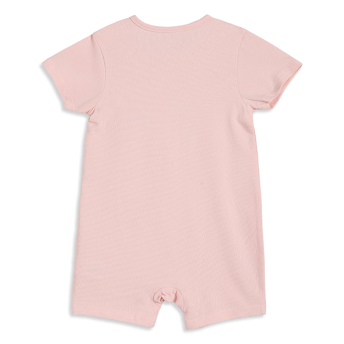 Baby Girls Pink And Coral Cotton Printed Rompers Pack Of 2 Regular Fit Casual Wear