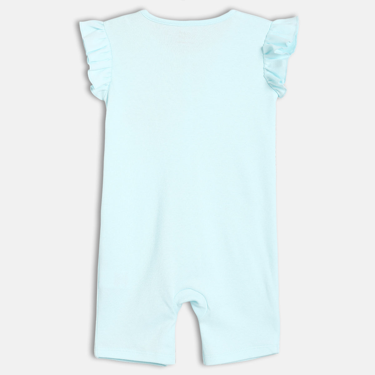 Baby Girls Whale Print Knit Rompers Pack of 2, Navy Blue and Aqua Blue