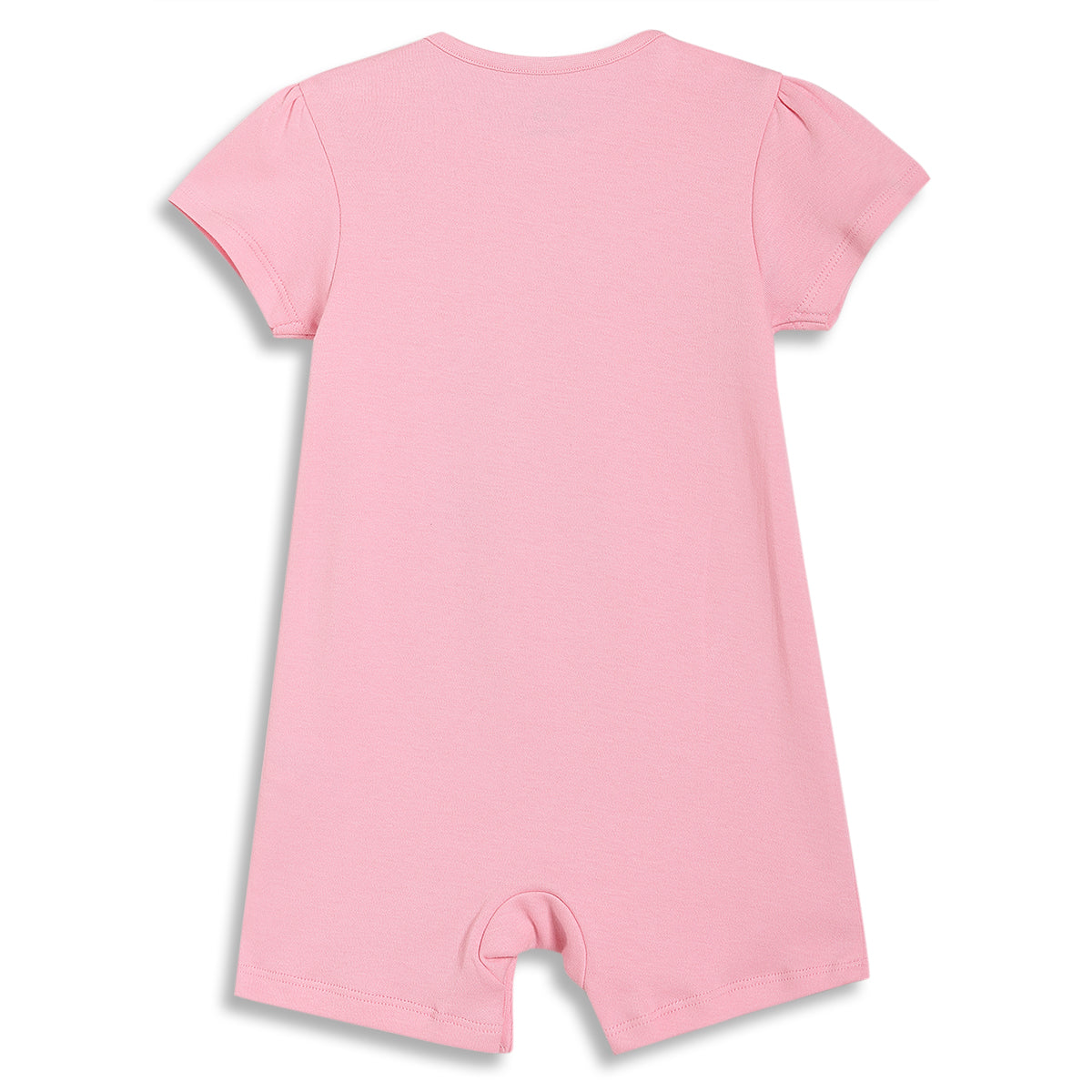 Baby Girls Floral Slogan Print Rompers Pack of 2, Pink & Yellow