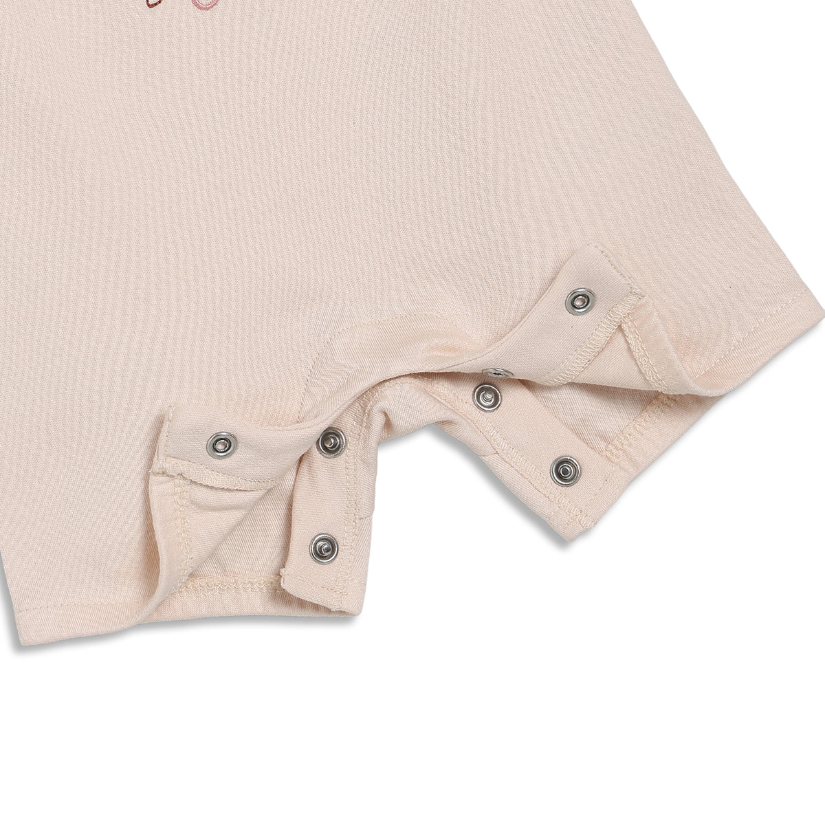 Baby Girls Unicorn Print Romper with Headband, Beige