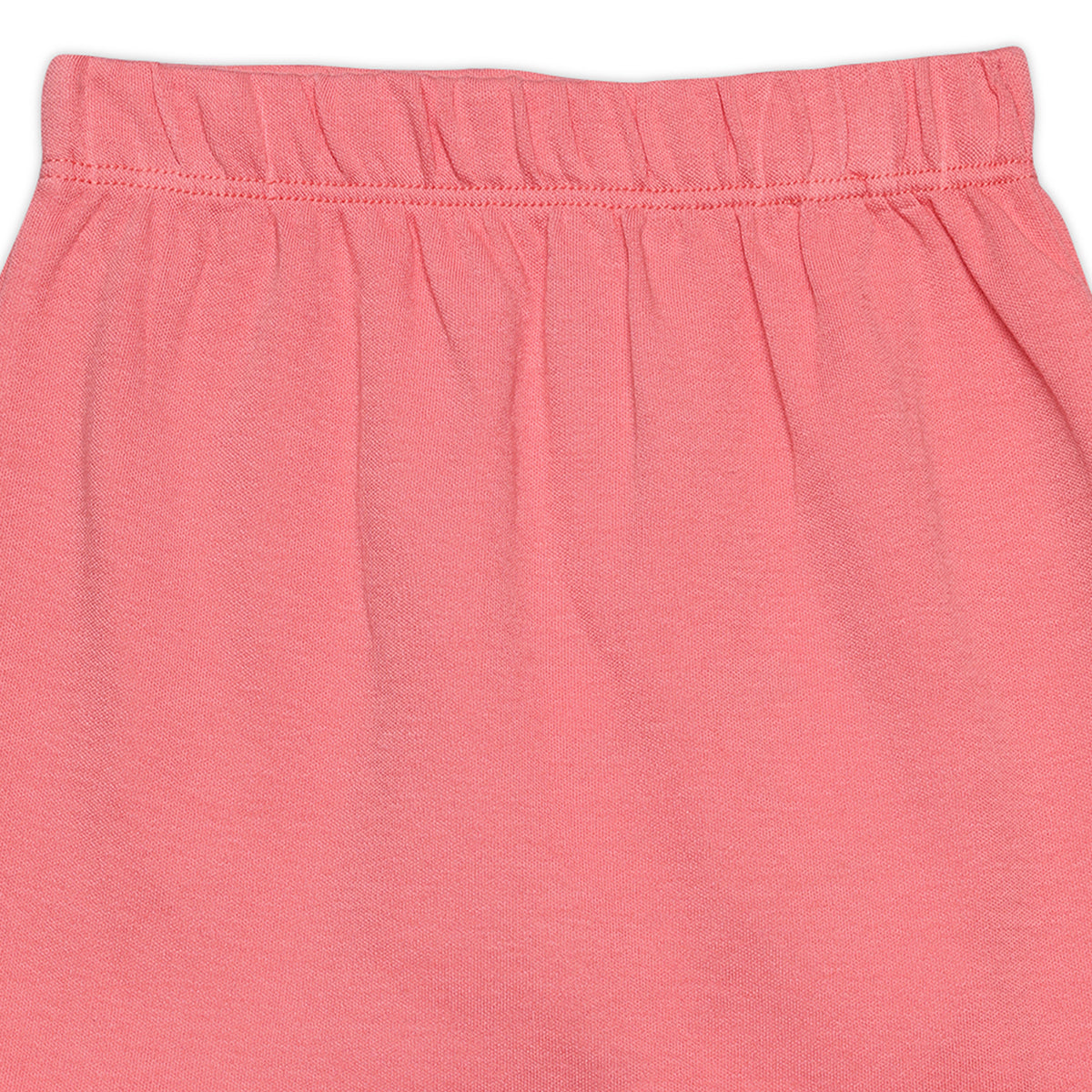 Baby Girls Solid And Sea Life Printed Shorts Pack Of 2, Multicolor