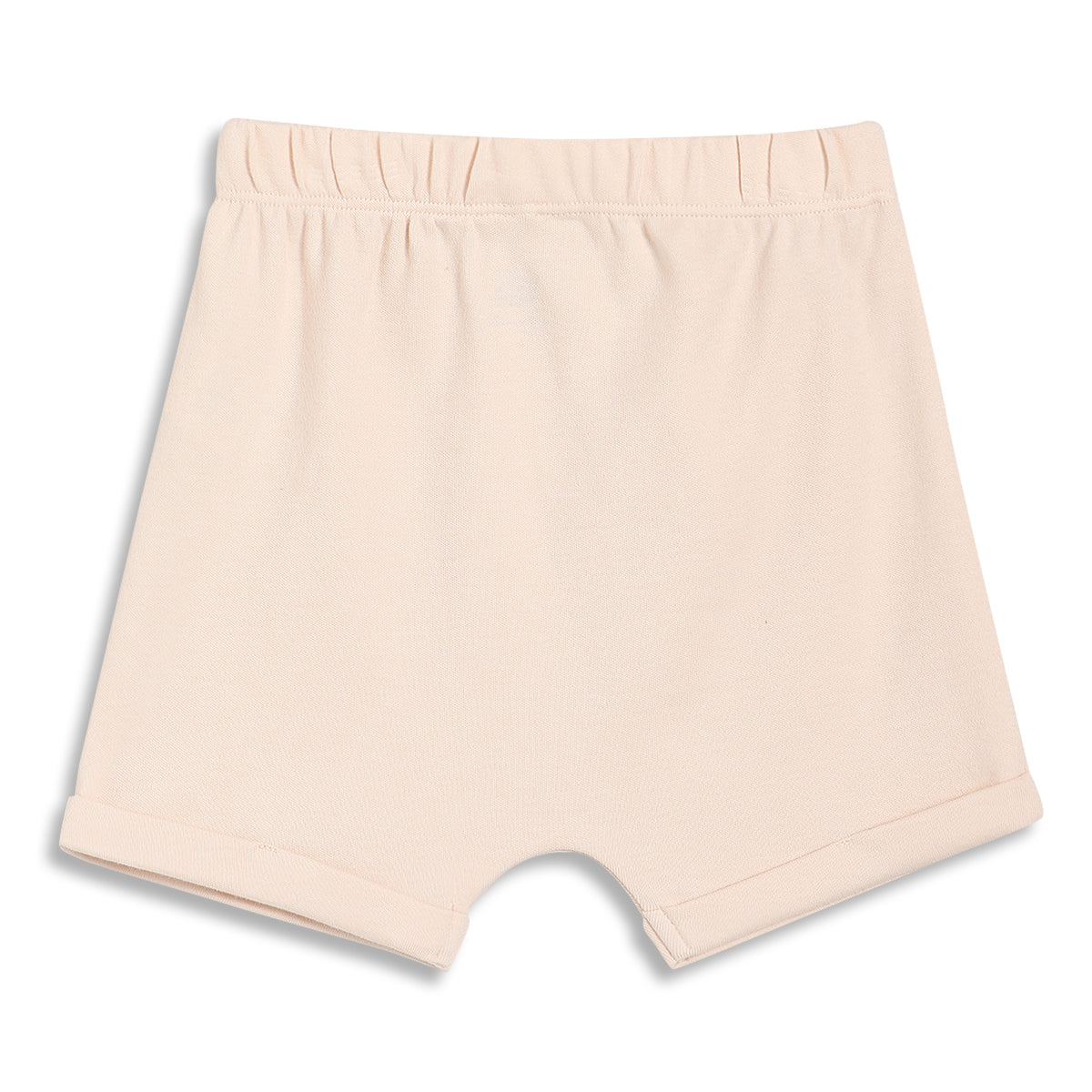 Baby Girls Text Print Shorts Pack of 2, Aqua Blue and Peach