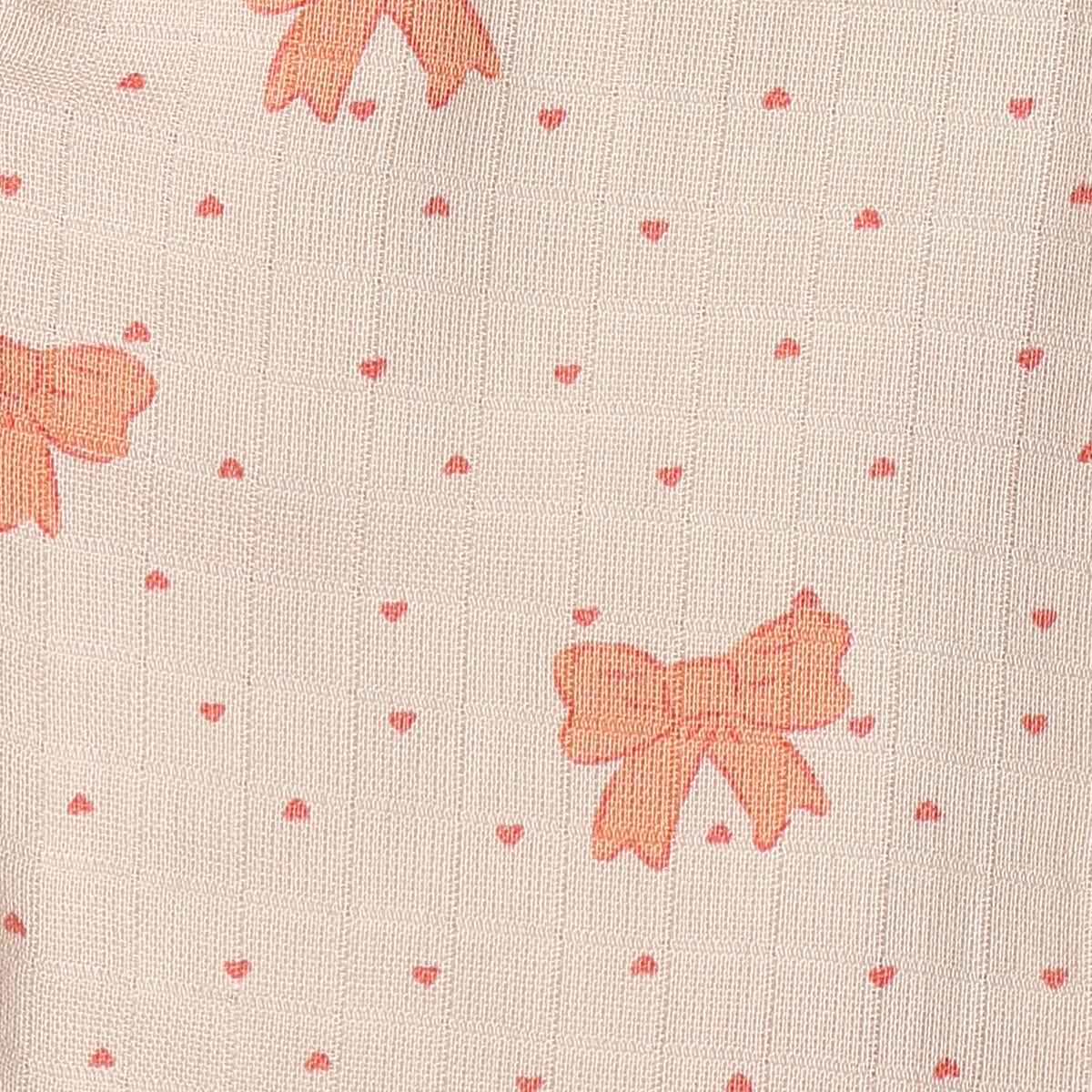 Baby Girls Peach Cotton Muslin Bottoms Pack of 2 Printed Regular Fit