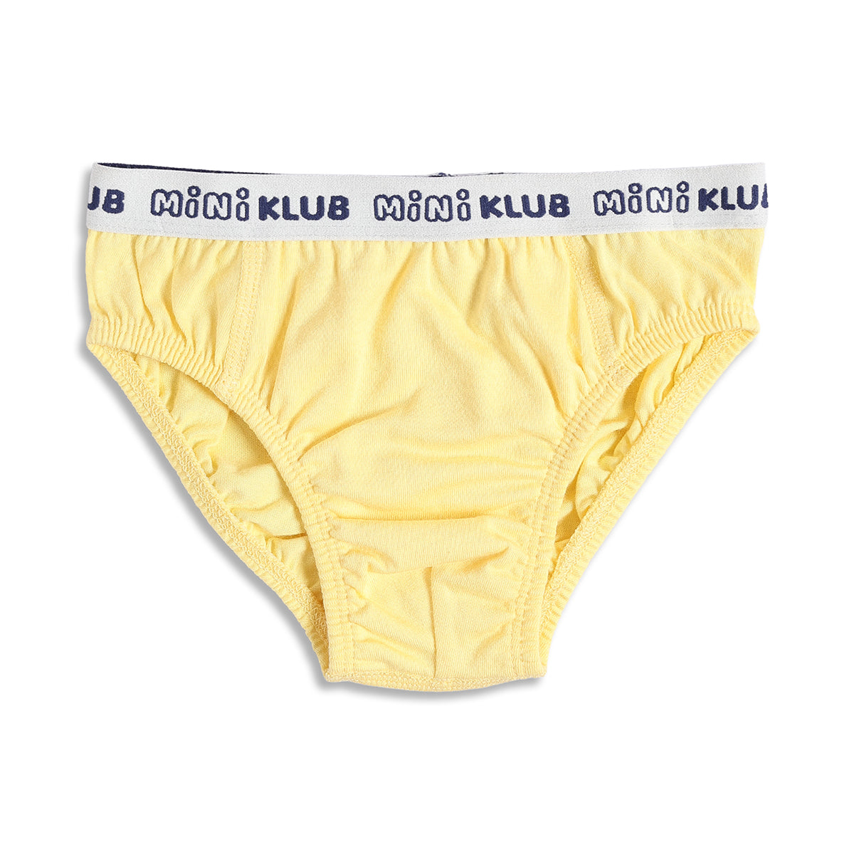 Baby Boys Striped Briefs Pack of 2, Blue and Yellow