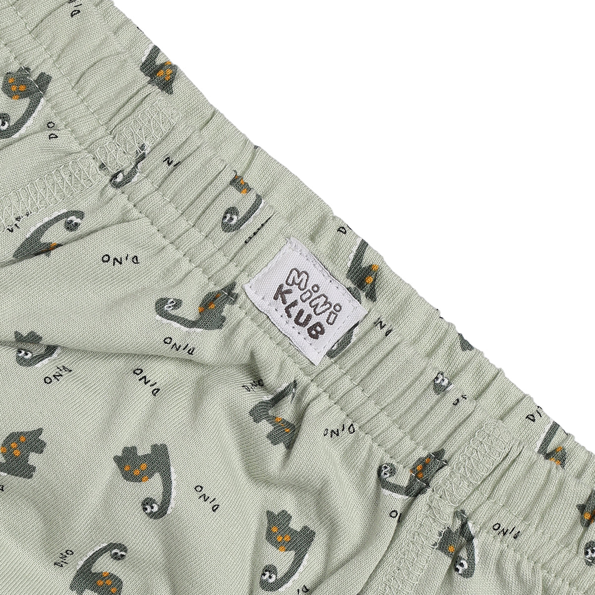 Baby Boys Printed & Solid Cotton Innerwear Briefs Pack of 3, Beige, Green and Light Green