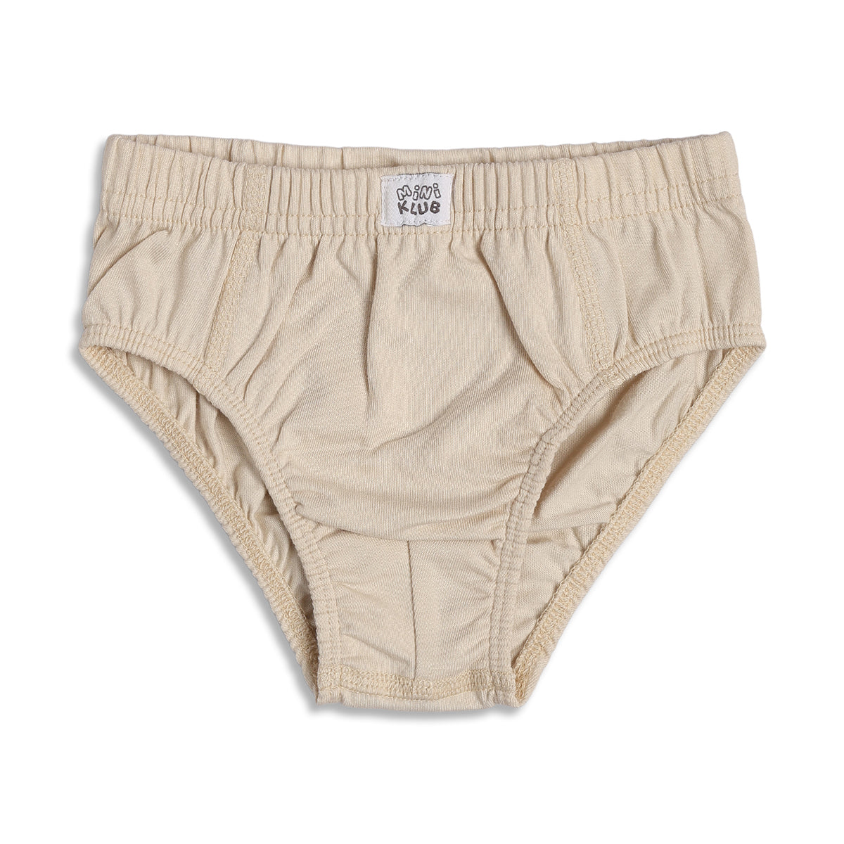 Baby Boys Printed & Solid Cotton Innerwear Briefs Pack of 3, Beige, Green and Light Green