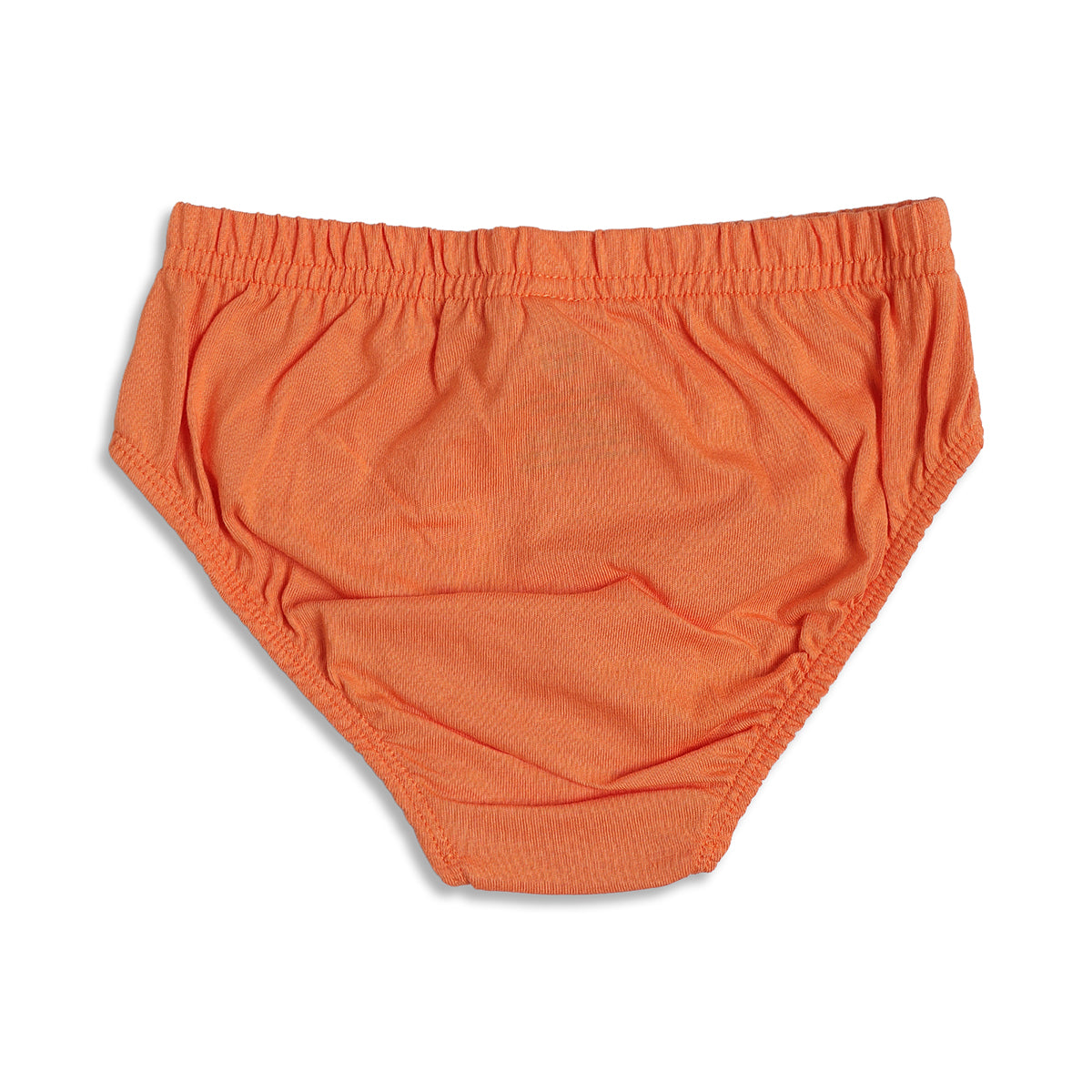 Baby Boys Printed & Solid Cotton Innerwear Briefs Pack of 3, Yellow, Orange and Light Green