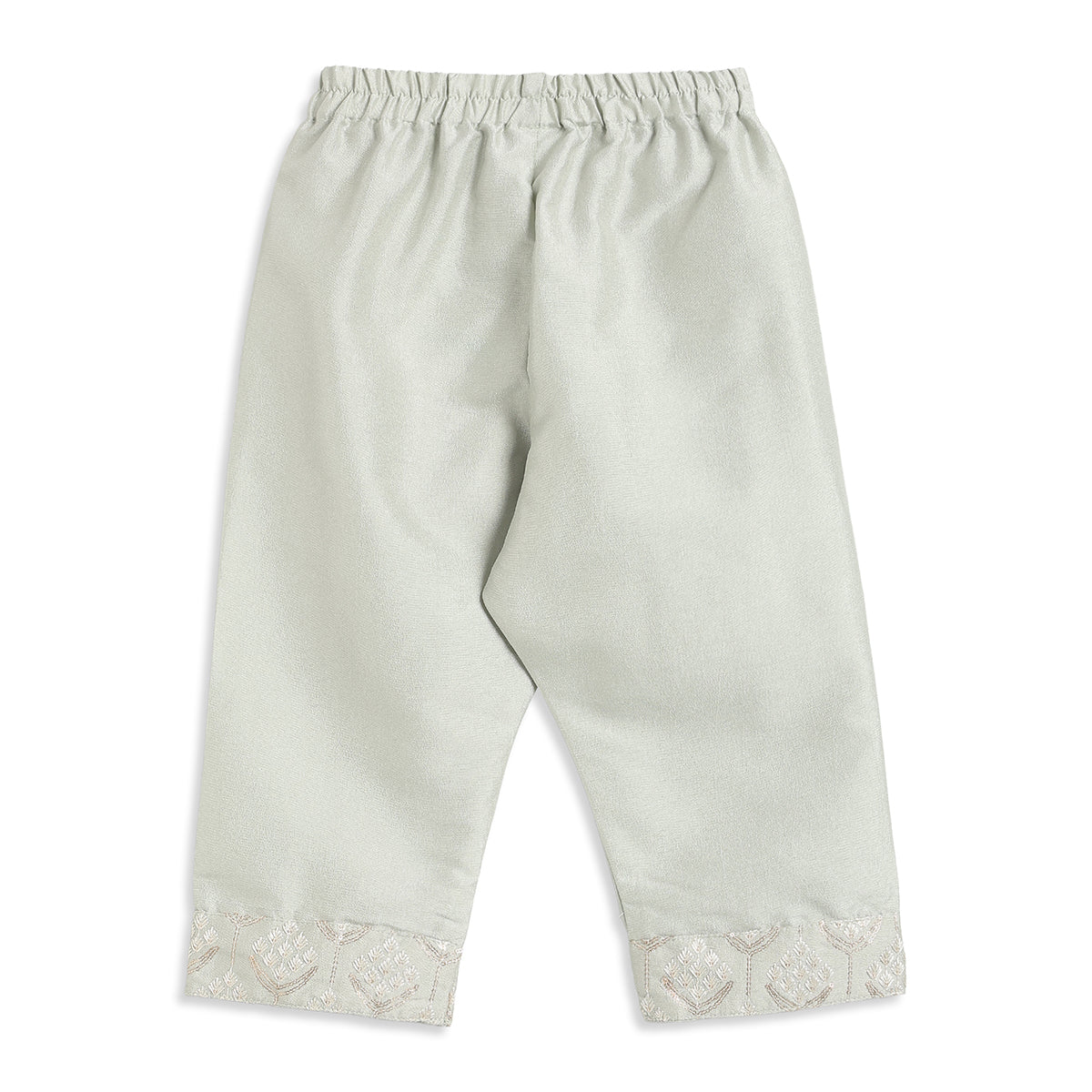 Baby Boys Cream Cotton Blend Bundi Set Regular Fit Festive