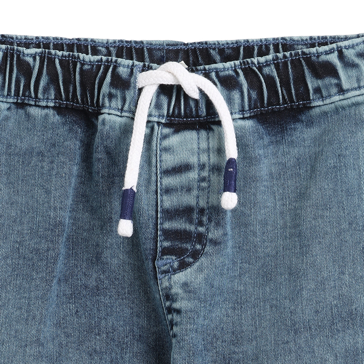 Baby Boys Light Blue Denim Pant Regular Fit Casual Wear