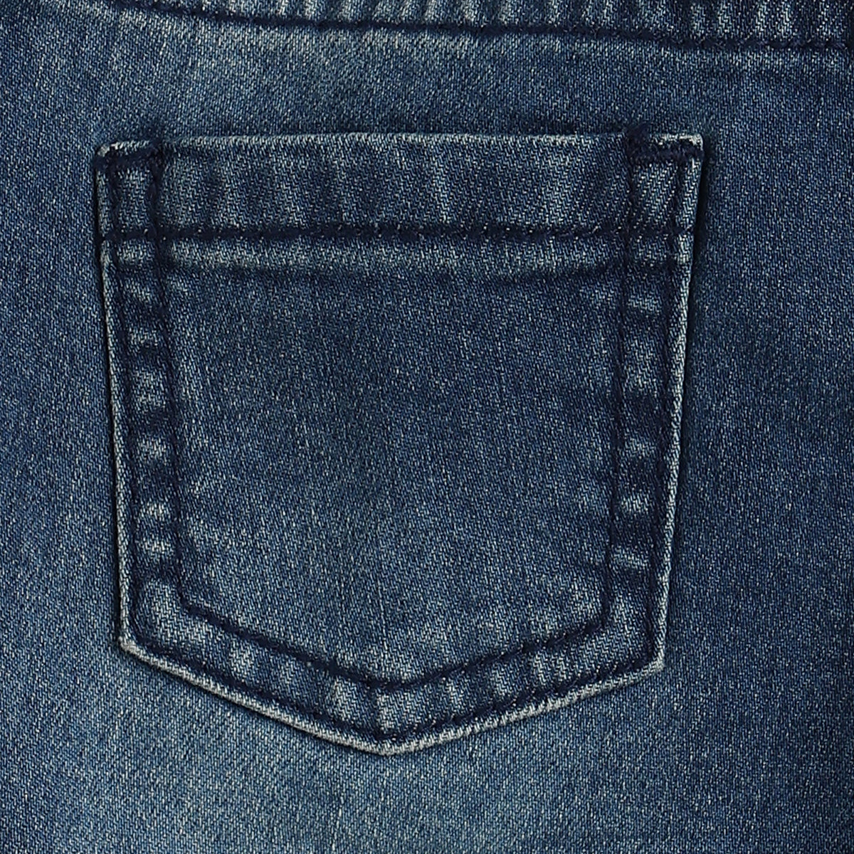 Baby Boys Blue Denim Pant Regular Fit Casual Wear