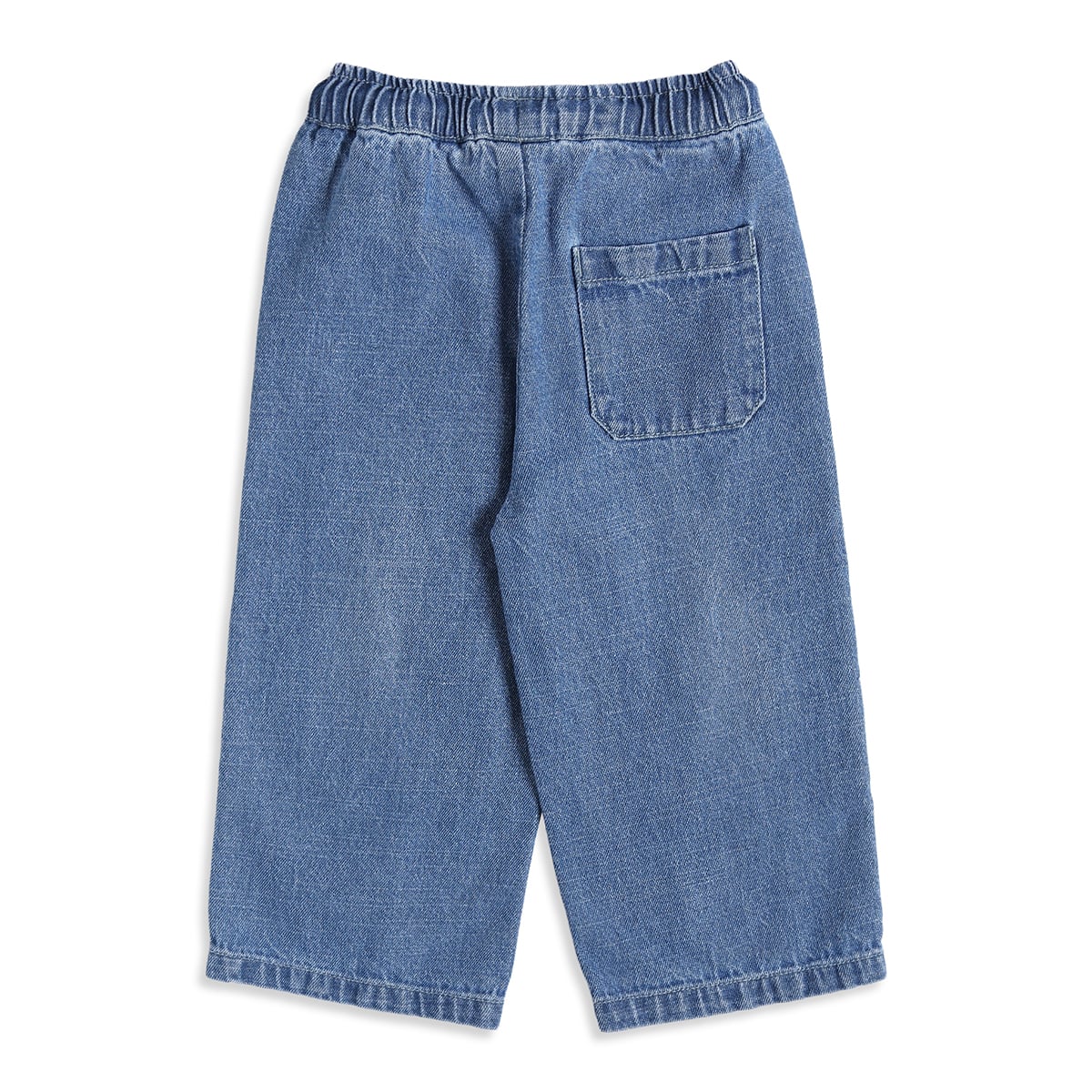Baby Boys Blue Denim Jogger Pants Regular Fit Casual Wear