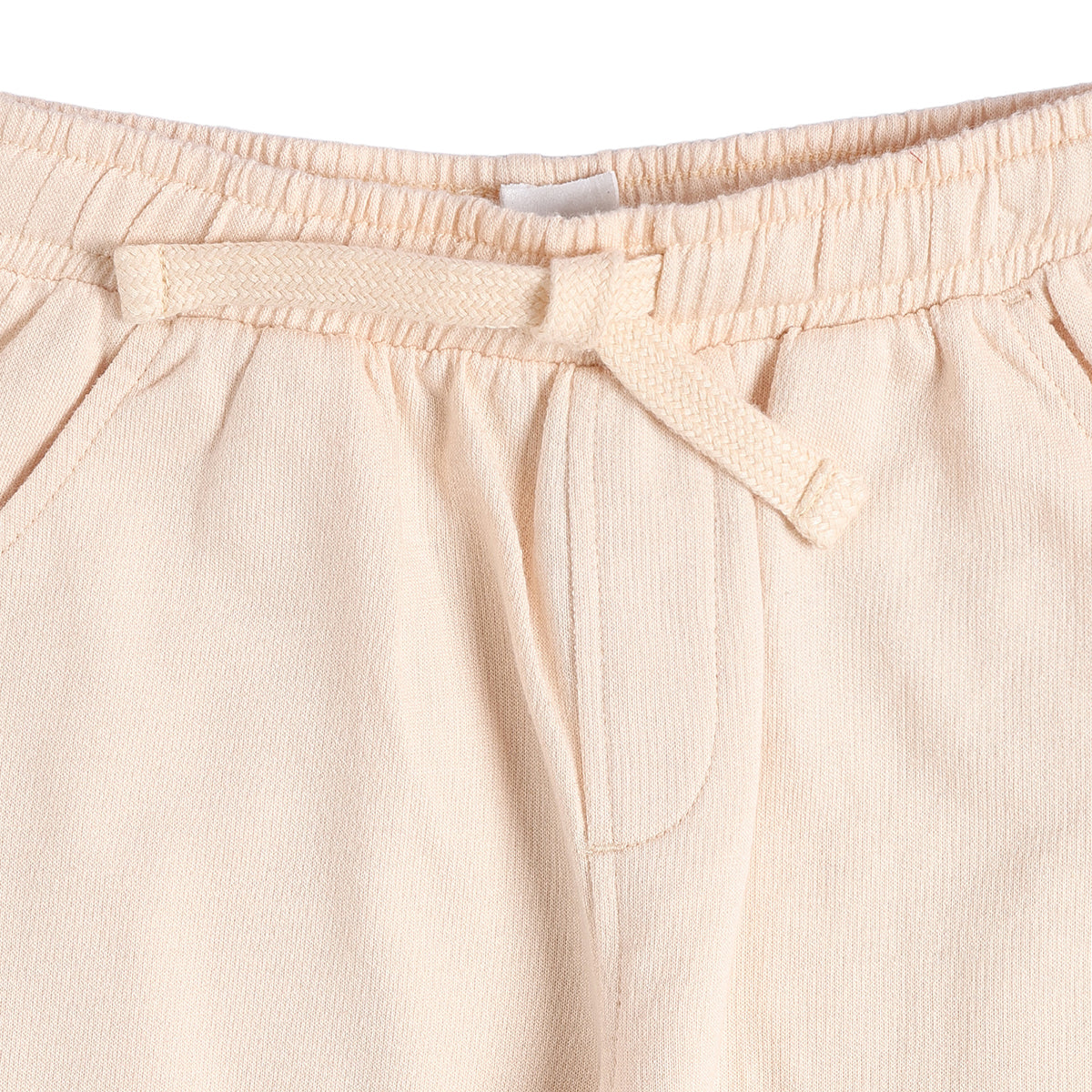 Baby Boys Beige Cotton Jogger Regular Fit Casual Kids Bottom