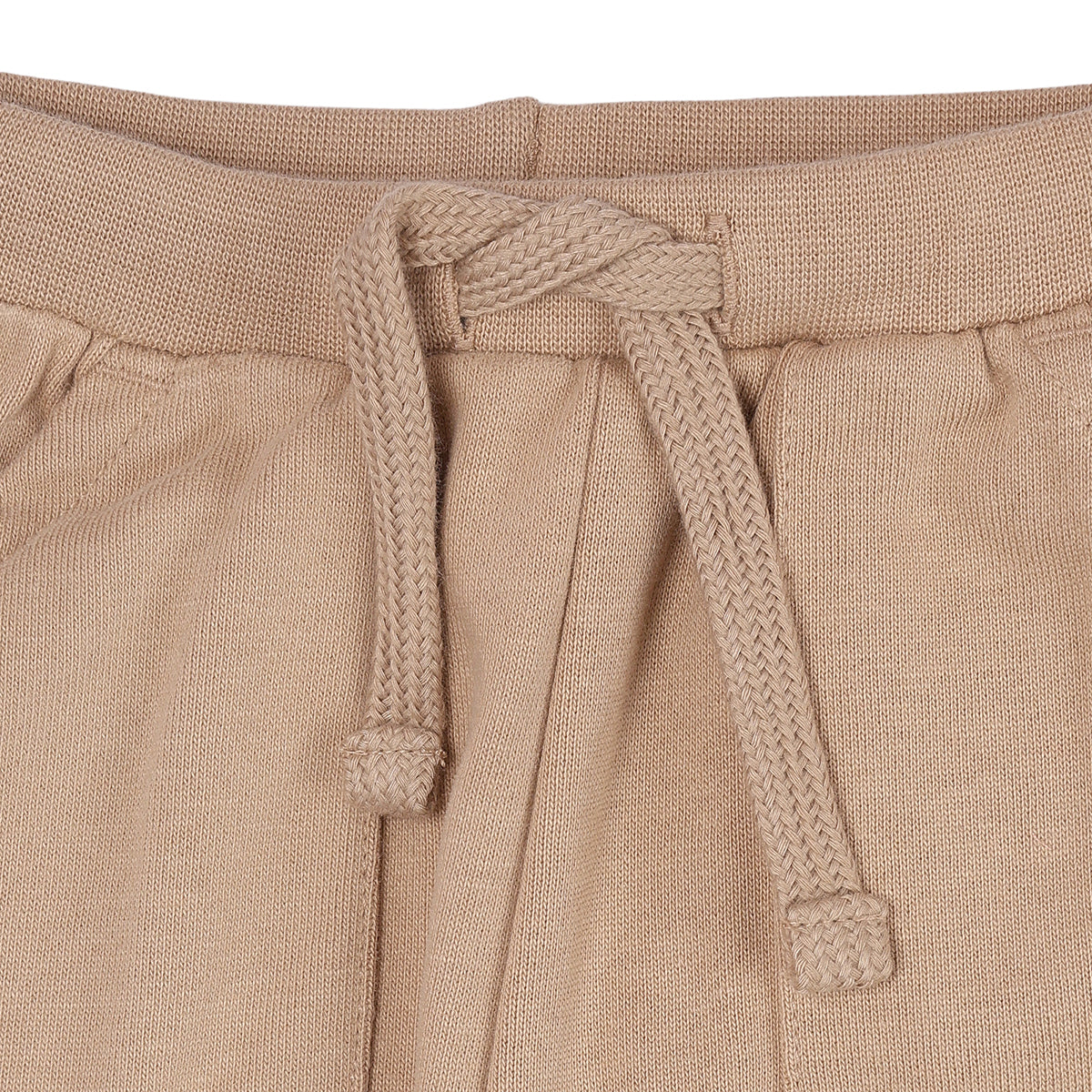 Baby Boys Beige Cotton Blend Joggers Regular Fit Casual Wear