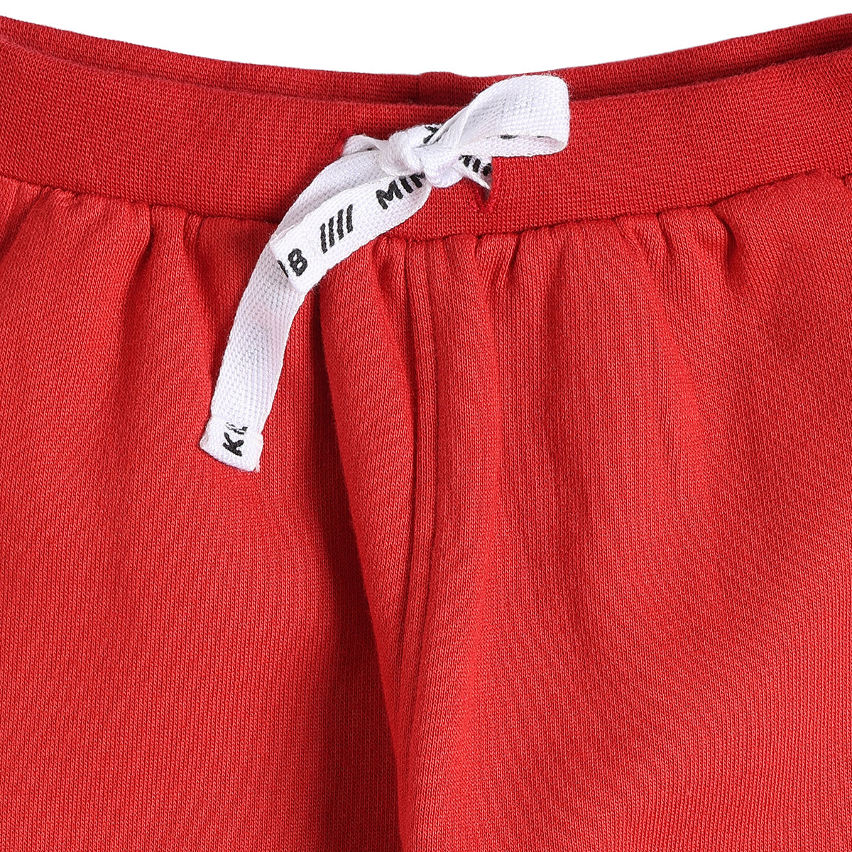 Baby Boys Red Cotton Jogger Regular Fit Casual Kids Bottom Wear