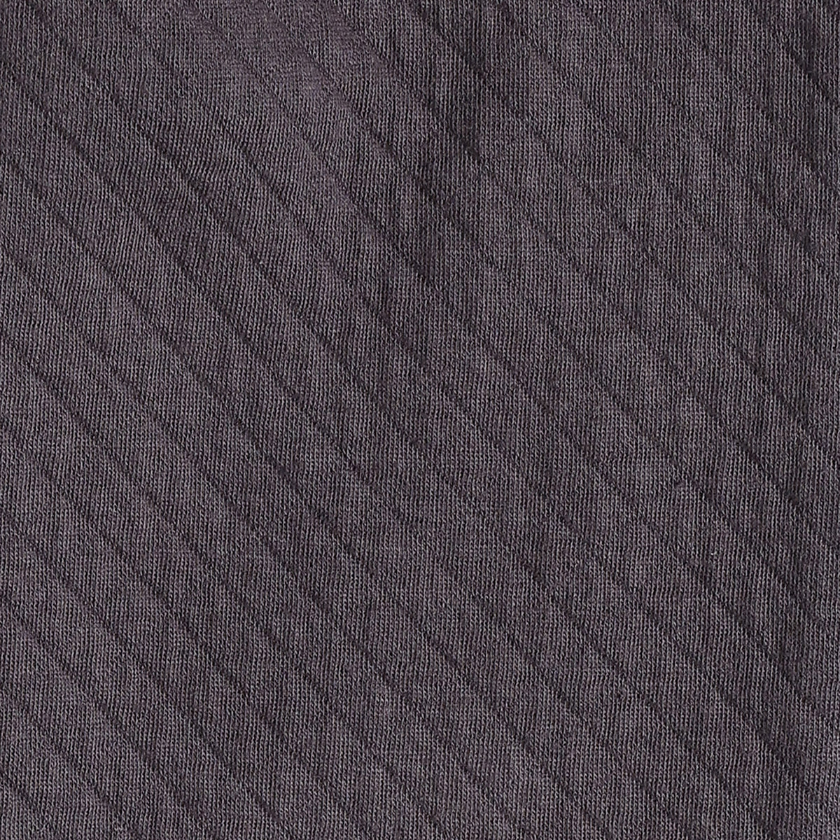 Baby Boys Charcoal Grey Quilted Cotton Jogger Regular Fit Casual Kids Bottom Wear