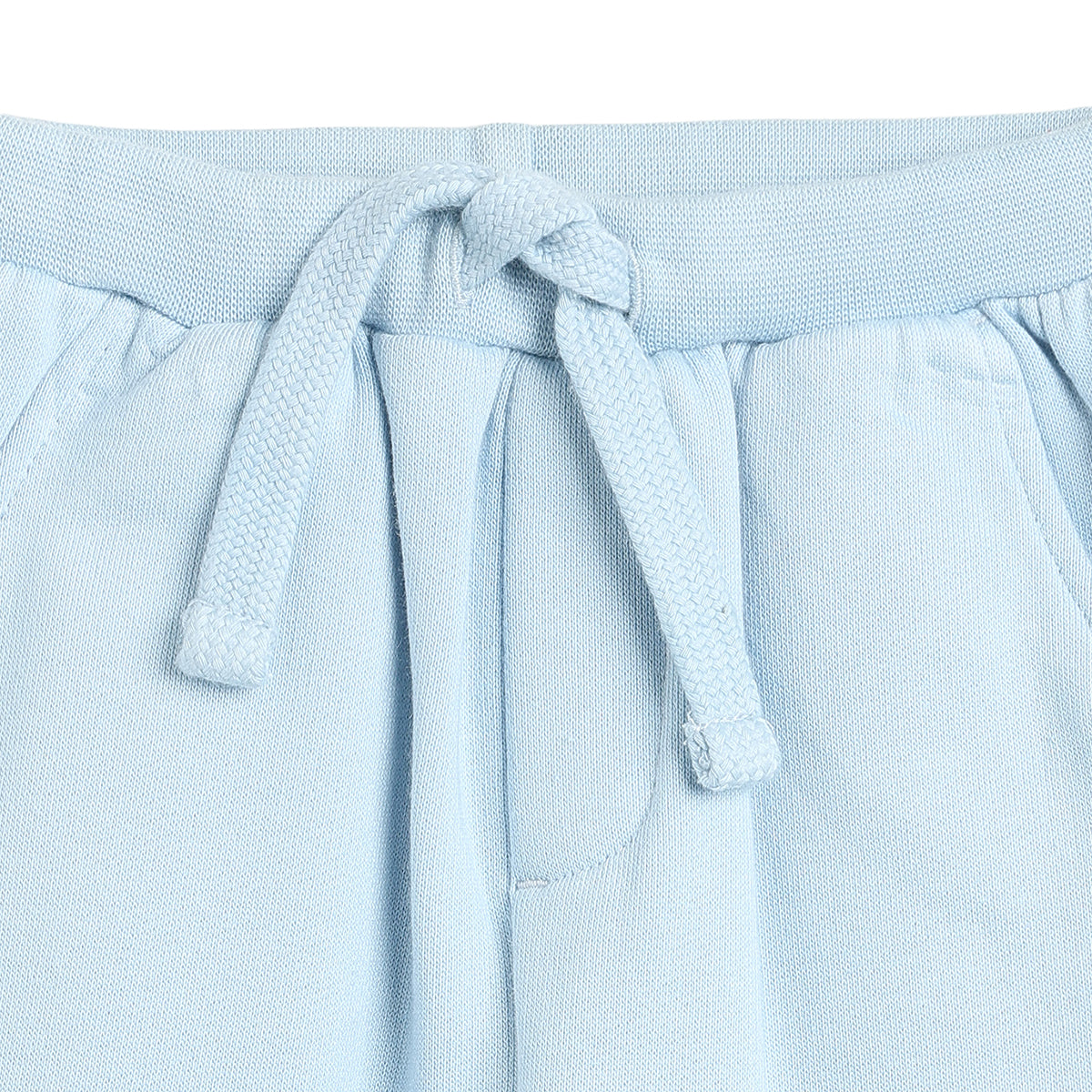 Baby Boys Sky Blue Cotton Jogger Regular Fit Casual Kids Bottom Wear