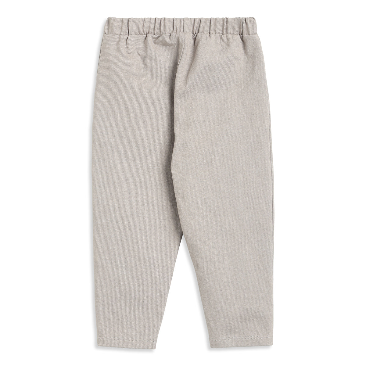 Baby Boys Beige Cotton Knit Bottom Regular Fit Casual Pant