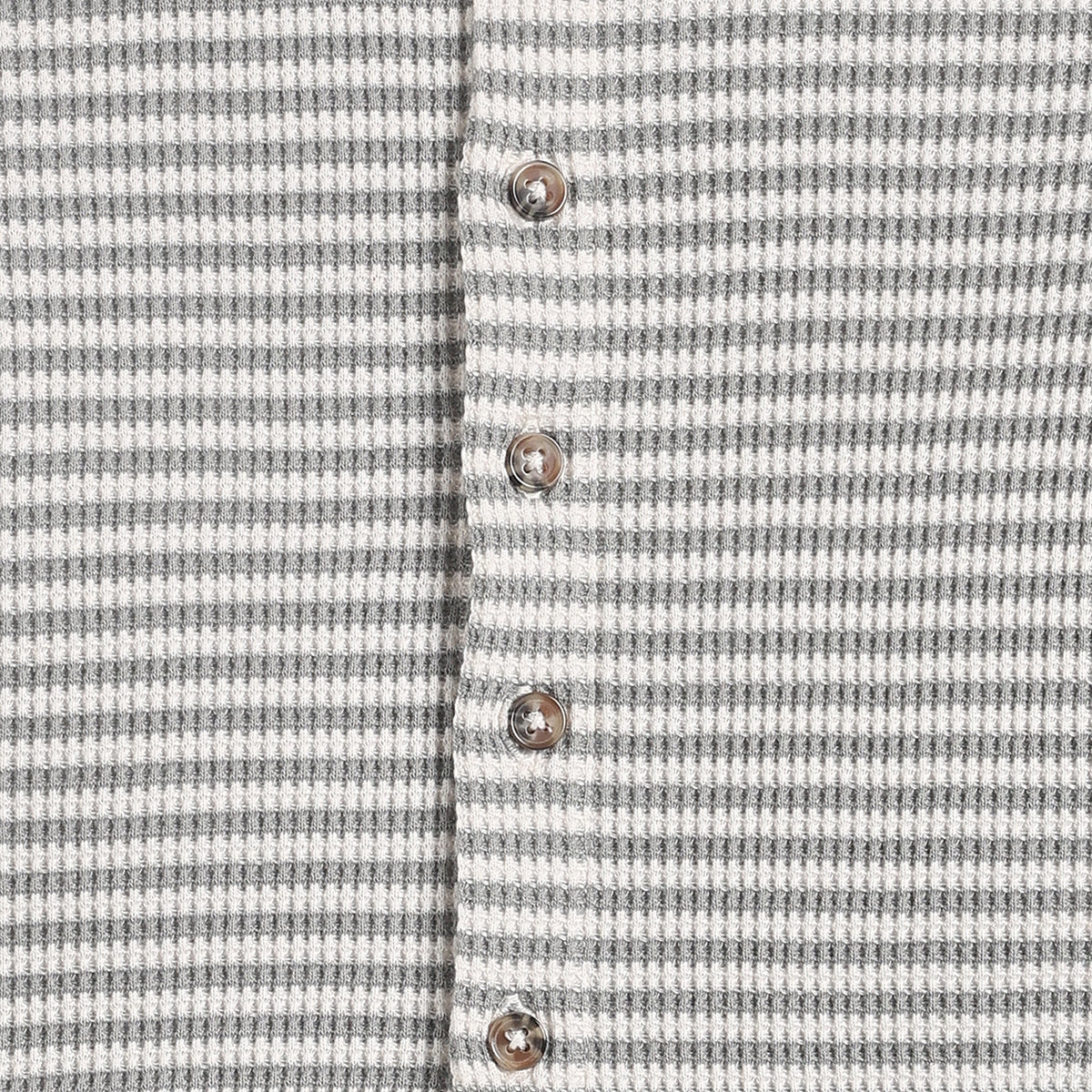 Baby Boys Grey Waffle Texture Shirt Regular Fit Casual Kids Wear