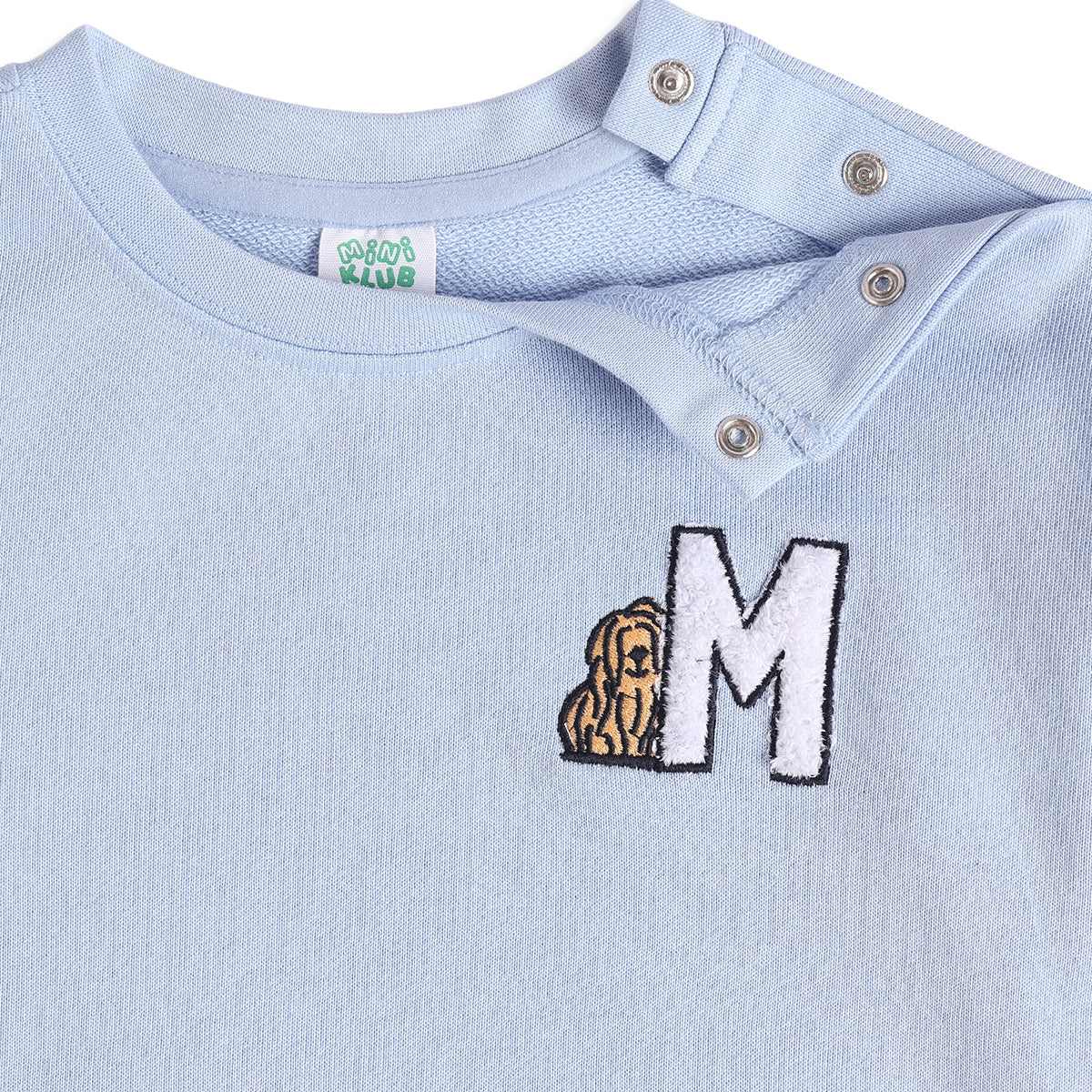 Baby Boys Beige Cotton Graphic Sweatshirt Regular Fit Casual Wear